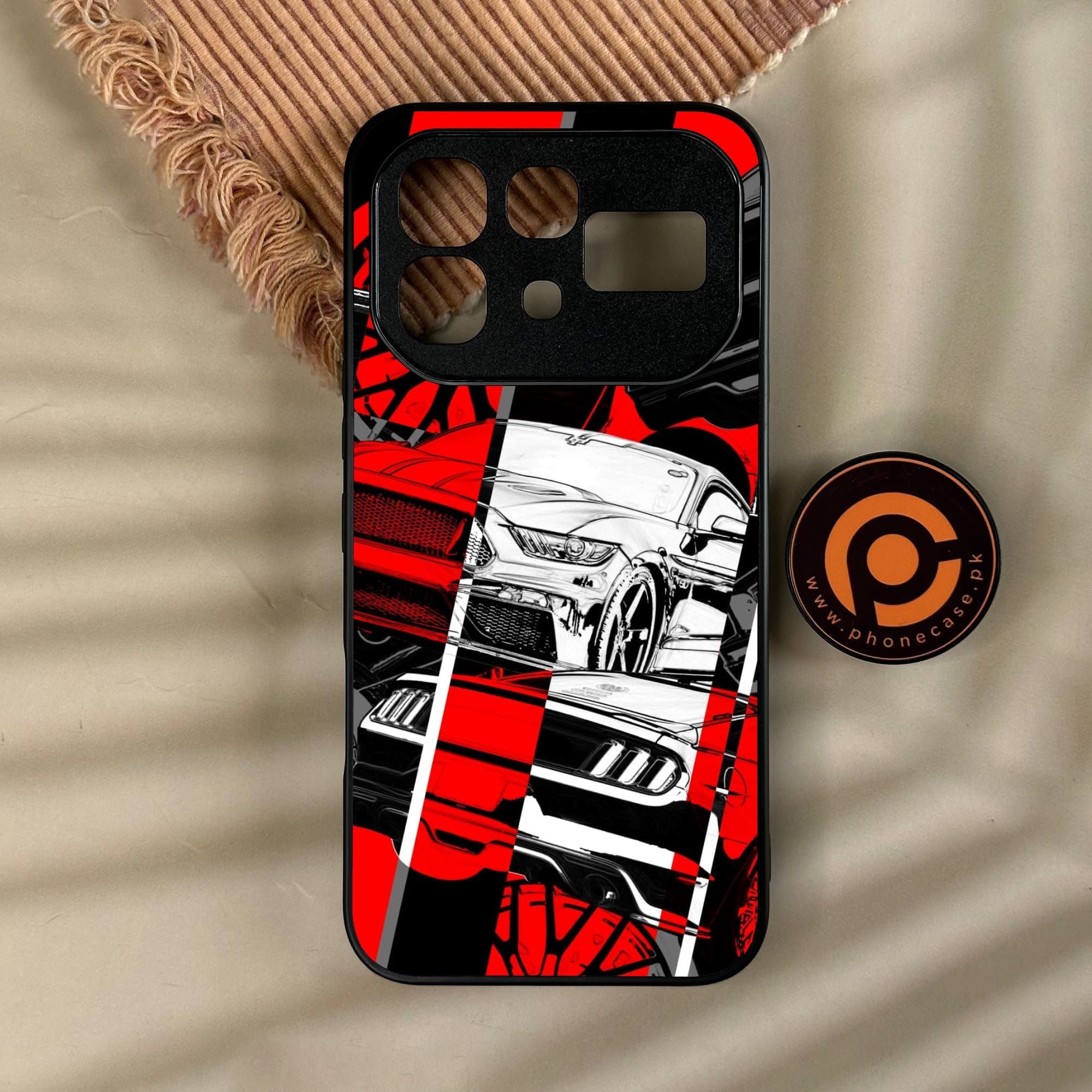 Infinix Note 60 Pro - Racing Series 2.0 Design 6 - Premium Metal Printed Soft Bumper Shock Proof Case