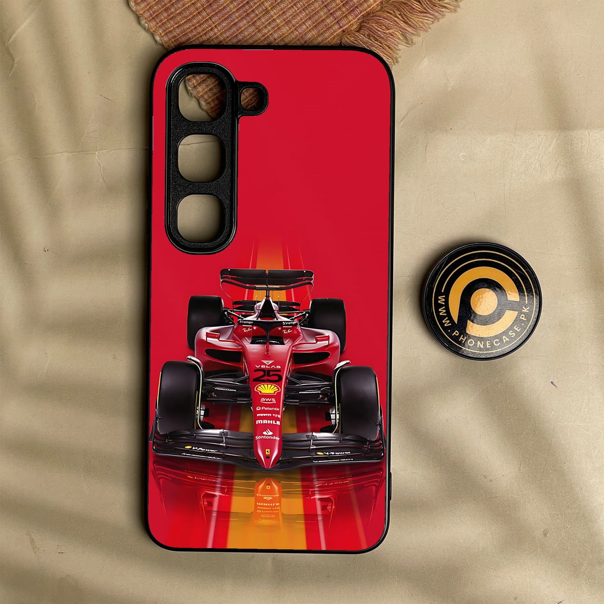 Infinix Hot 70 Pro - Formula 1 Design - Premium Metal Printed Soft Bumper Shock Proof Case