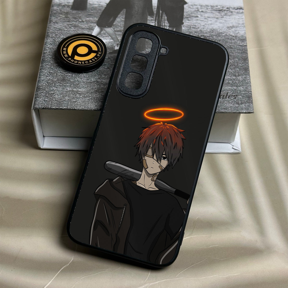 Infinix Hot 70 - Anime Series Design 6 - Premium Metal Printed Soft Bumper Shock Proof Case
