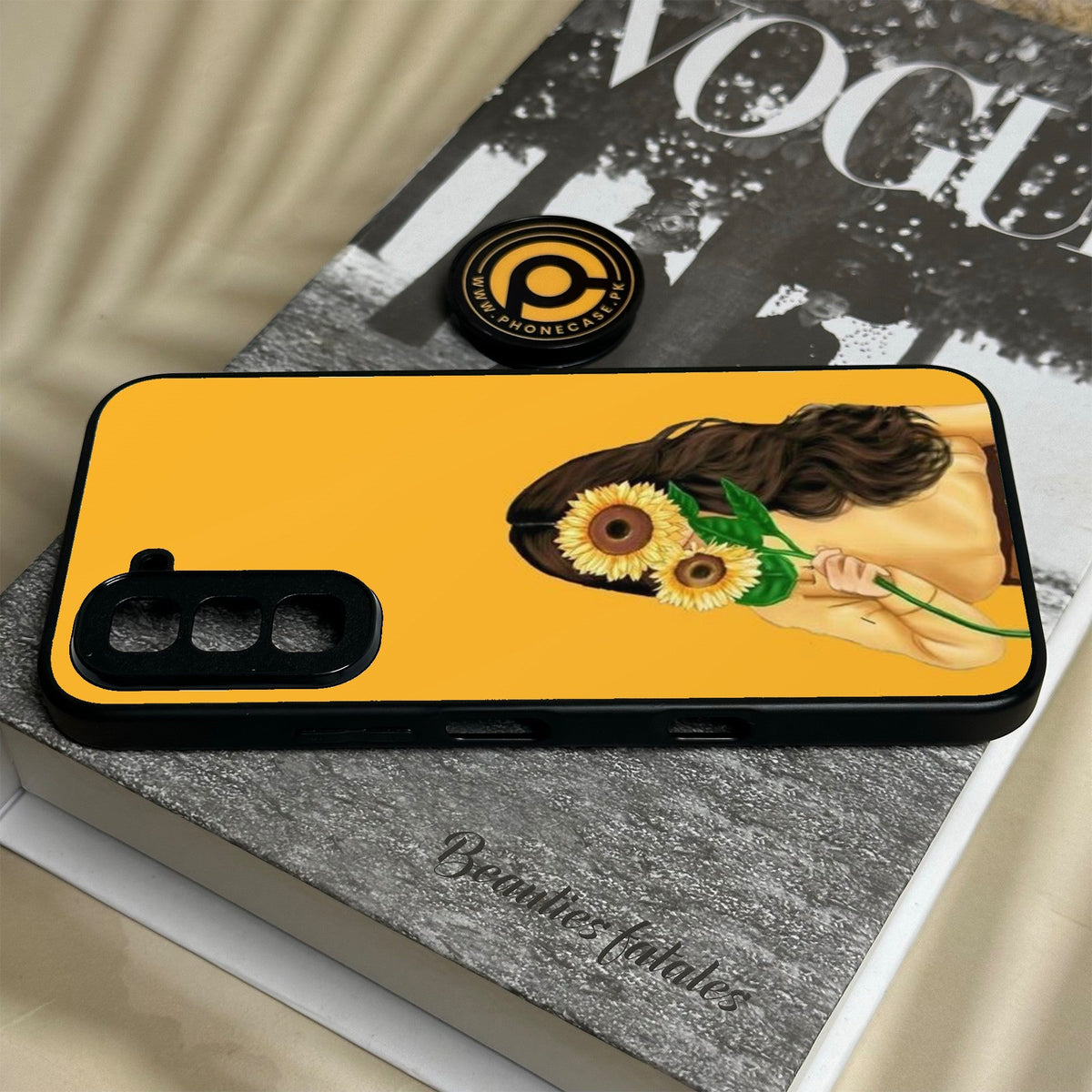 Infinix Hot 70 - Anime Girls Design 7 - Premium Metal Printed Soft Bumper Shock Proof Case