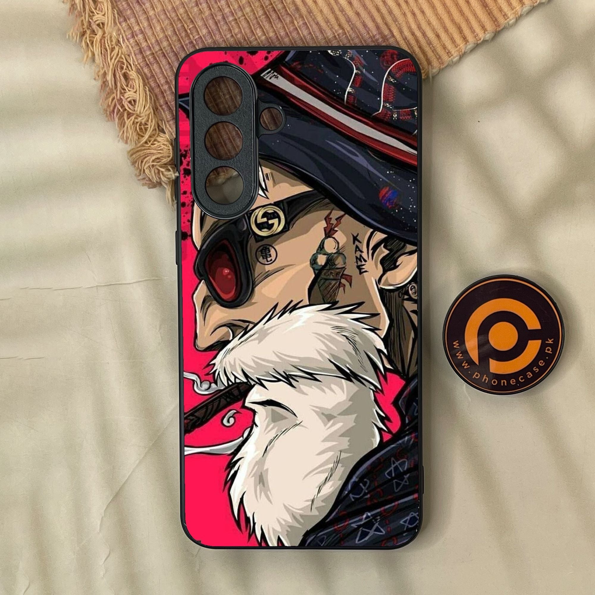 Samsung Galaxy A37 - Master Roshi - Premium Metal Printed Soft Bumper Shock Proof Case