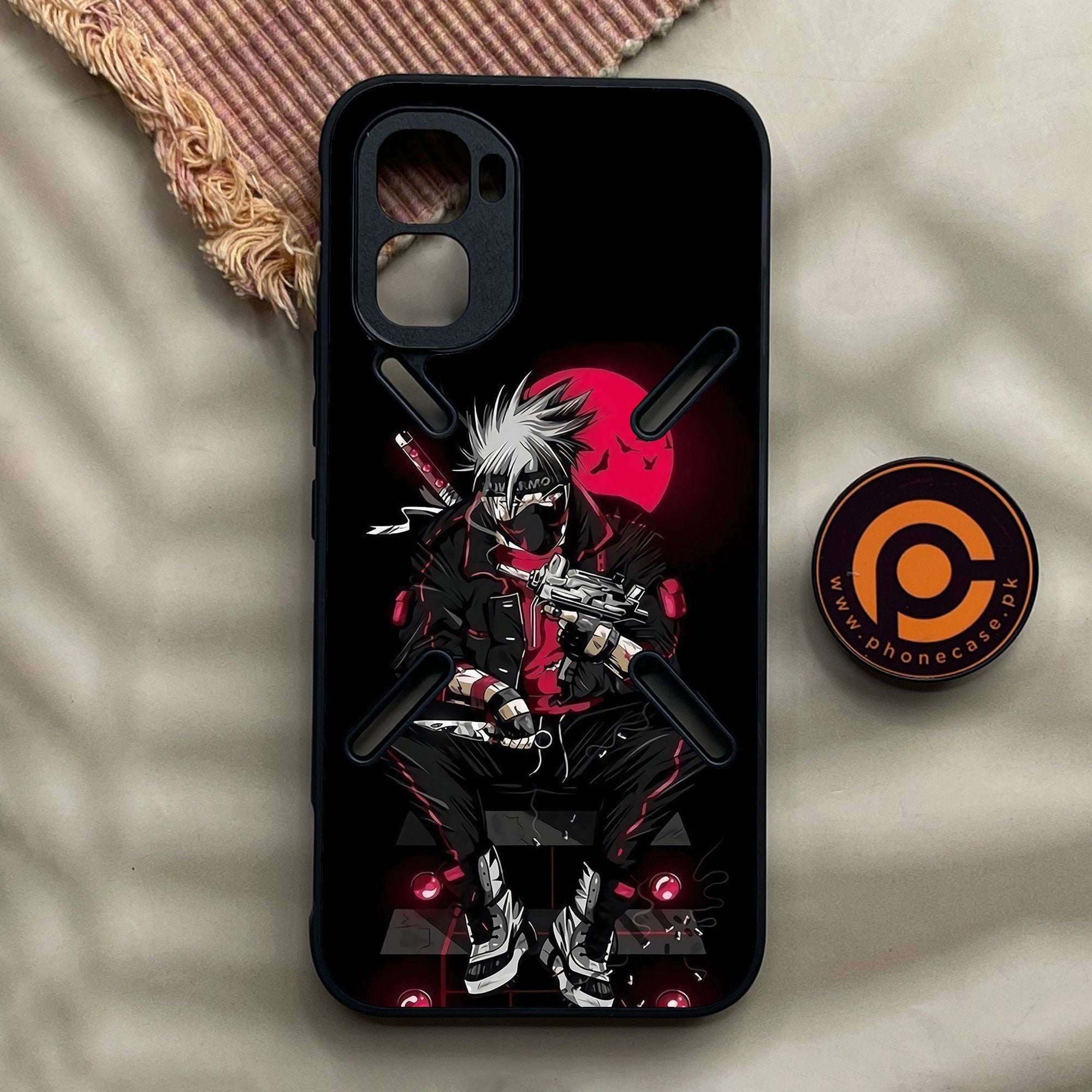 Infinix GT 50 Pro - Anime Series Design 9 - Premium Metal Printed Soft Bumper Shock Proof Case