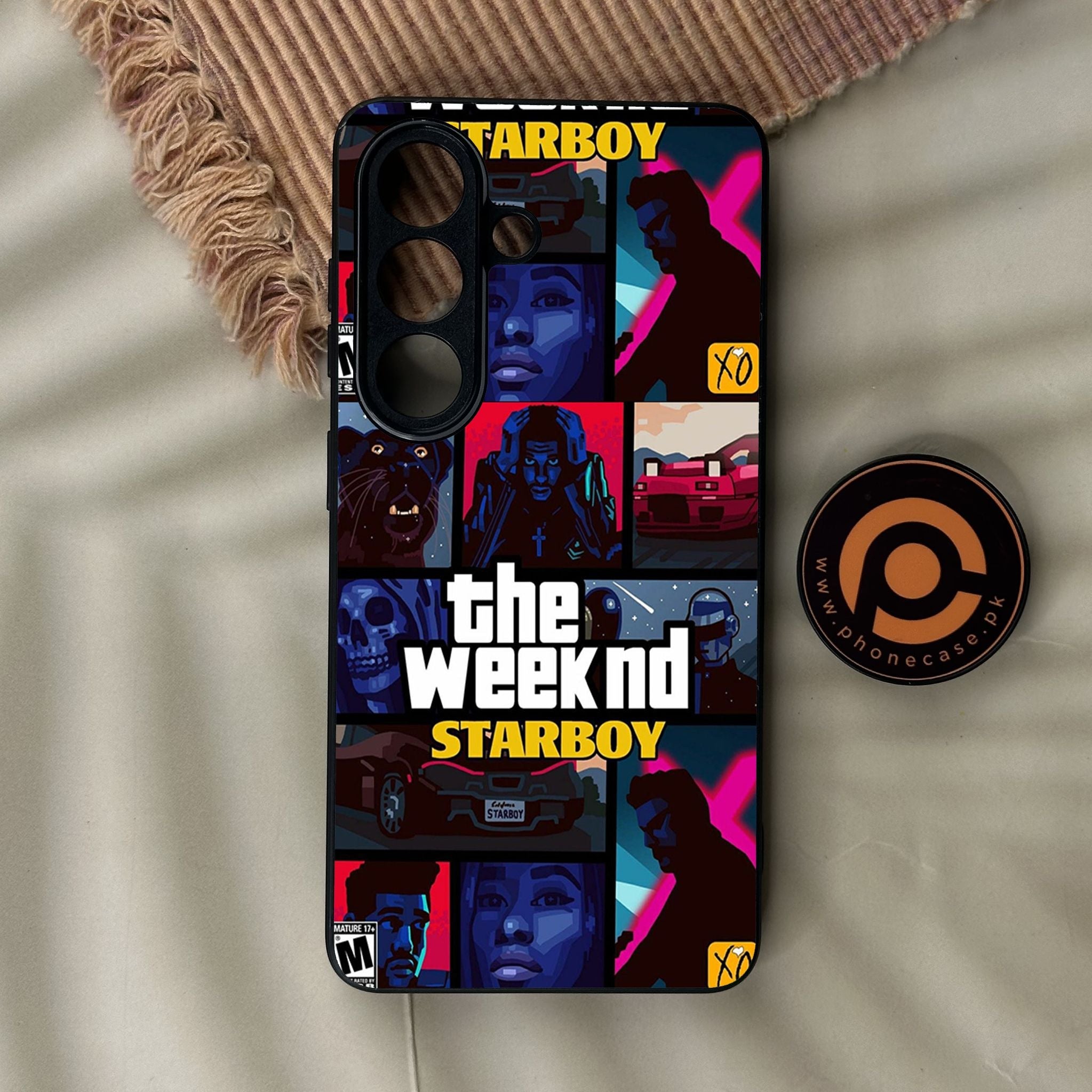 Galaxy S26 - The Weeknd Star Boy - Premium Metal Printed Soft Bumper Shock Proof Case