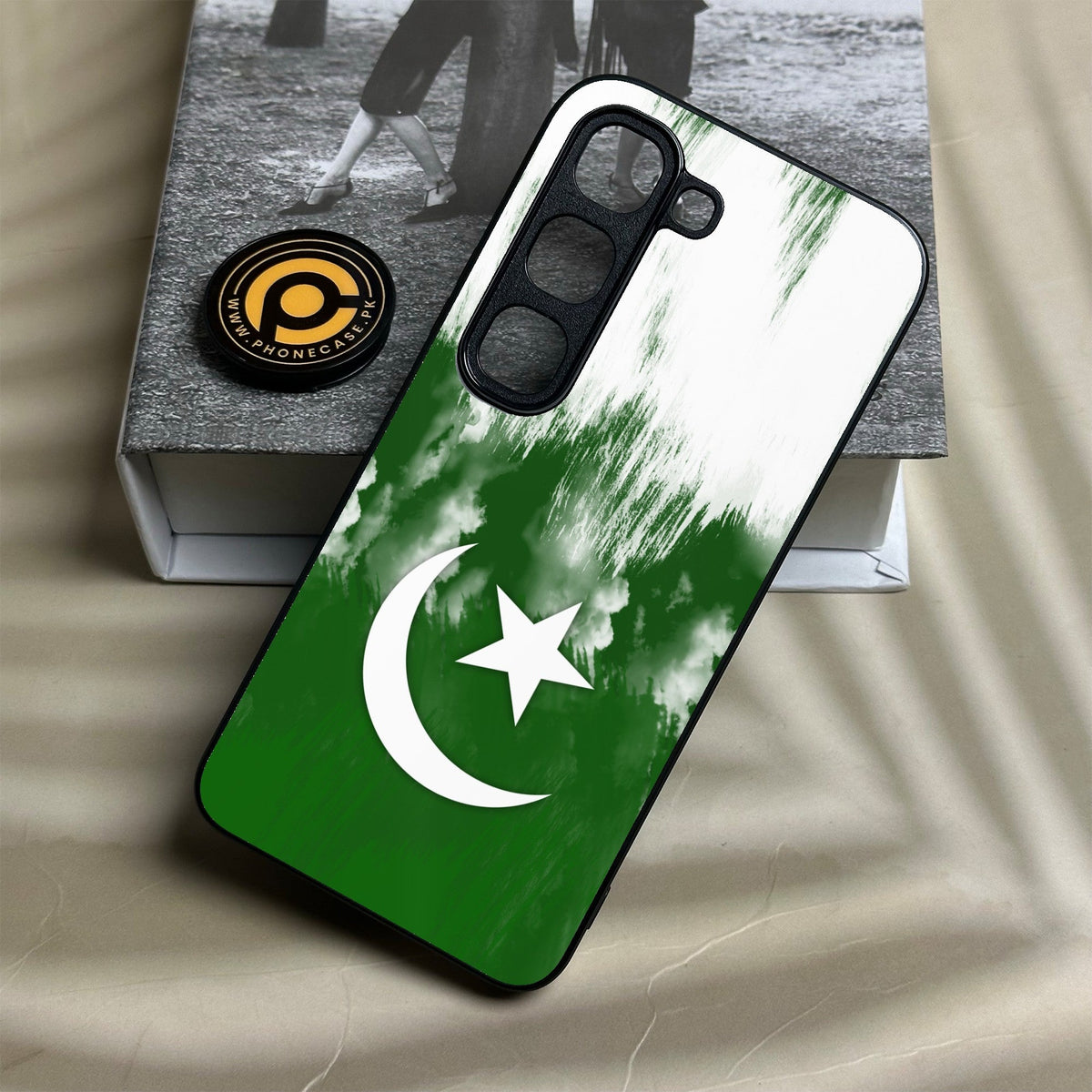 Infinix Hot 70 Pro - Pakistani Flag Design 9 - Premium Metal Printed Soft Bumper Shock Proof Case