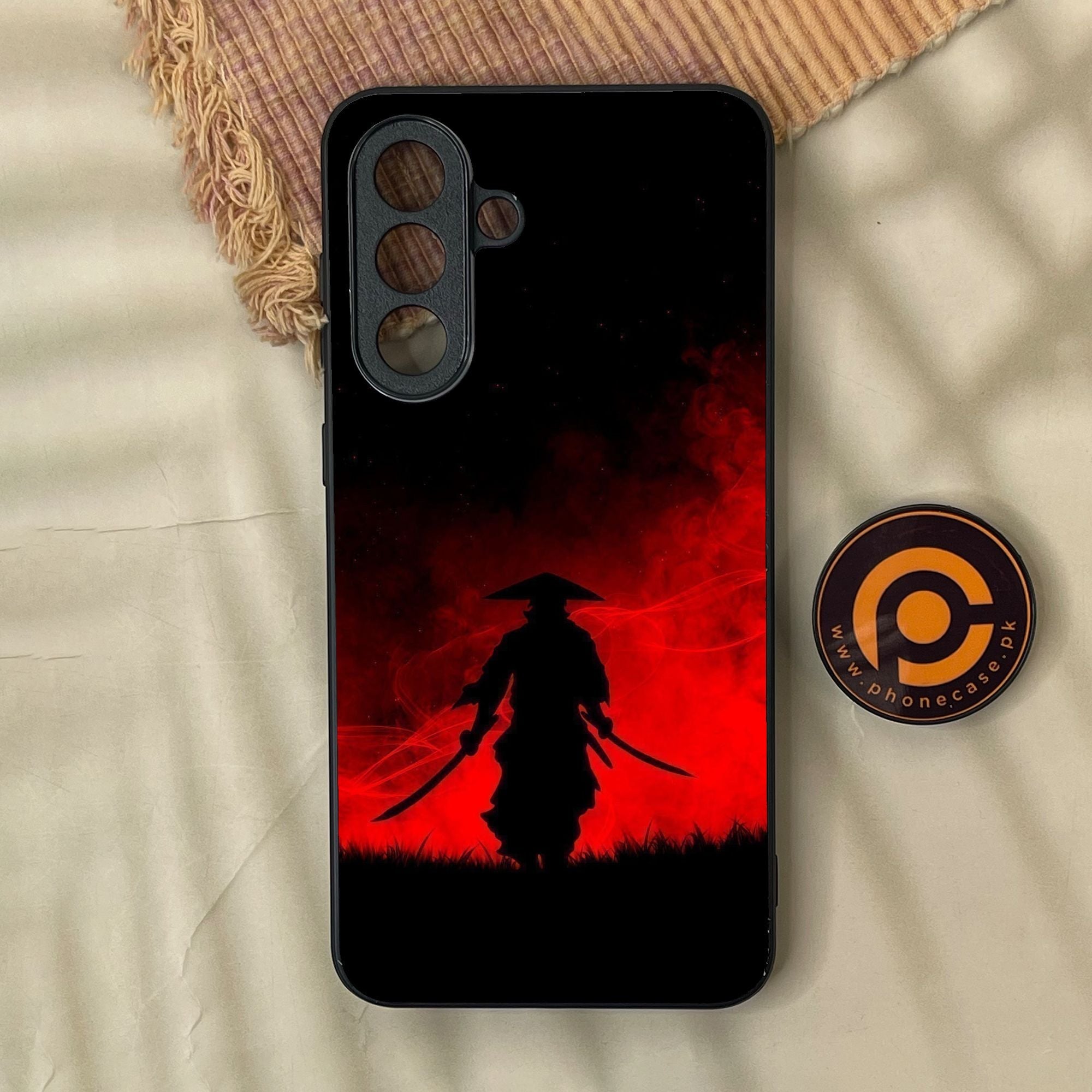 Samsung Galaxy A37 - Ninja Design 1 - Premium Metal Printed Soft Bumper Shock Proof Case
