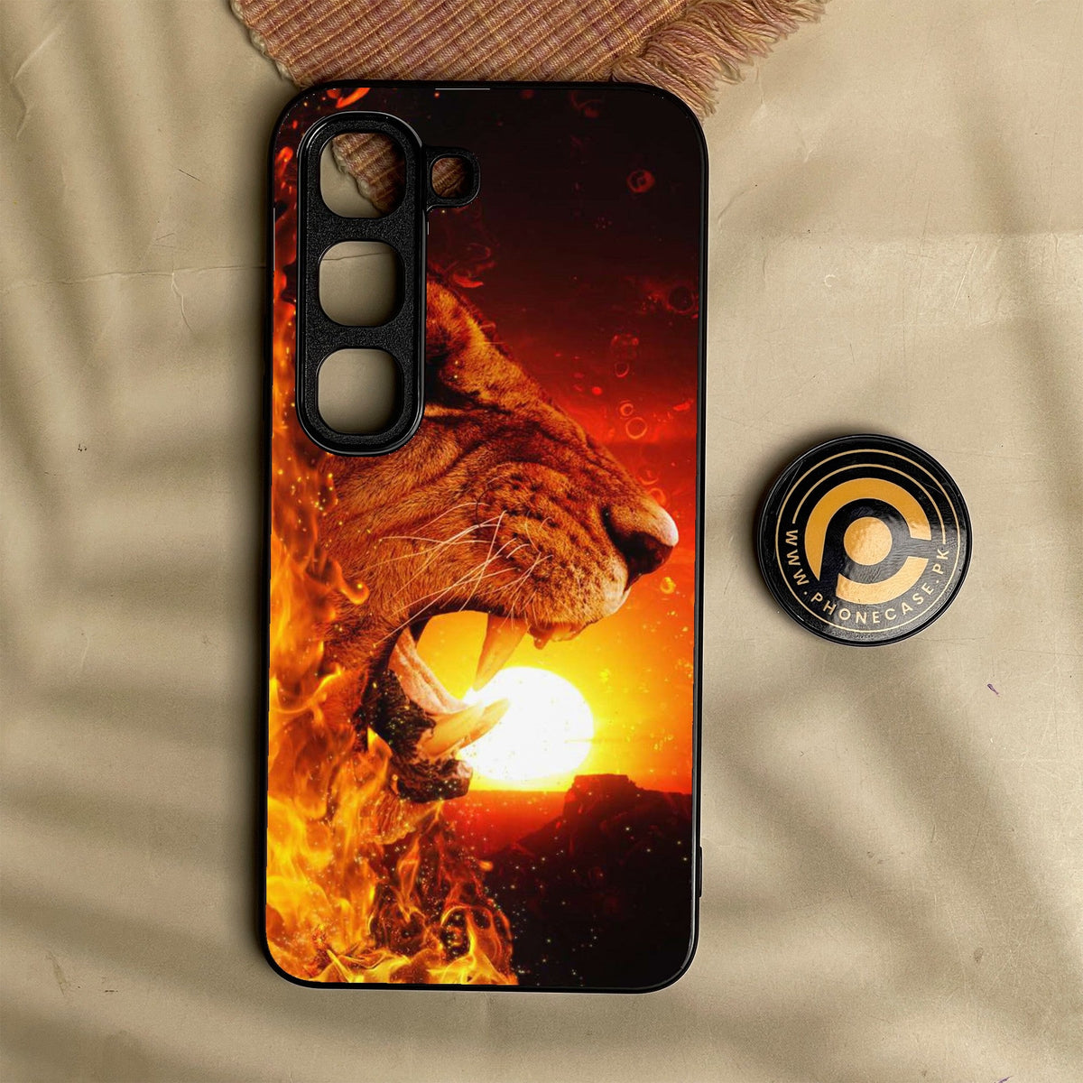 Infinix Hot 70 Pro - Tiger Design 1 - Premium Metal Printed Soft Bumper Shock Proof Case