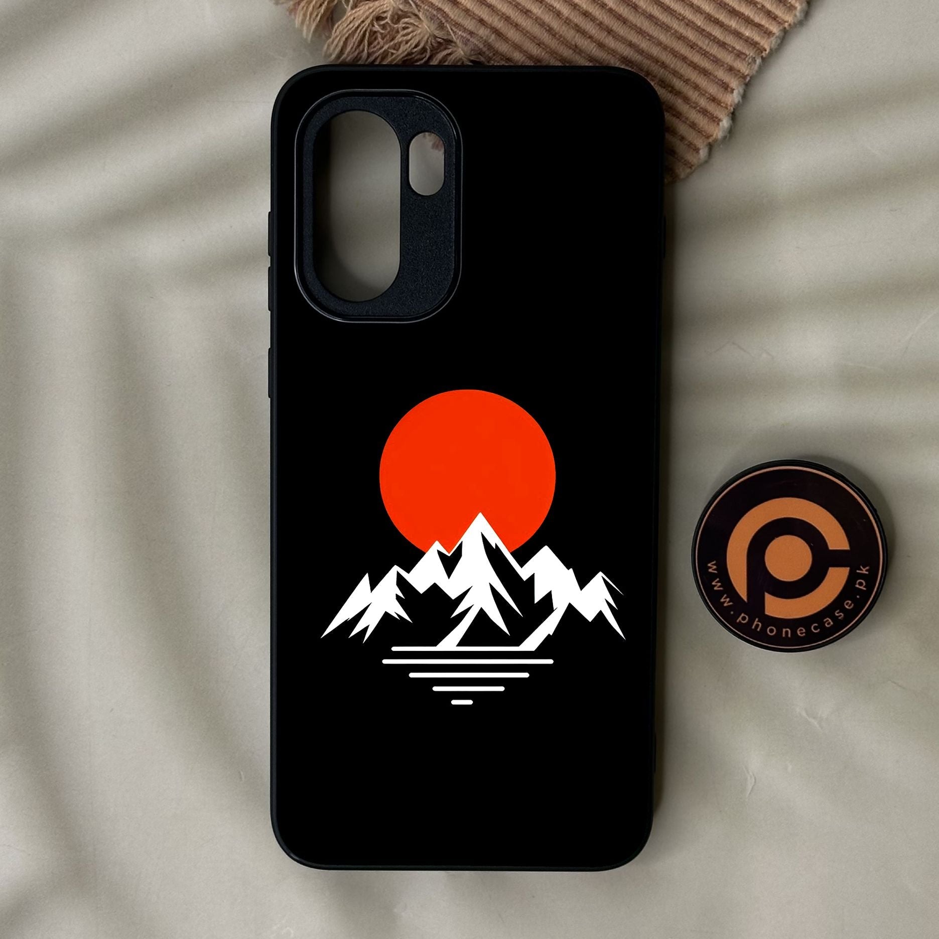 OnePlus Ace 6 - Minimalistic Design 2 - Premium Metal Printed Soft Bumper Shock Proof Case