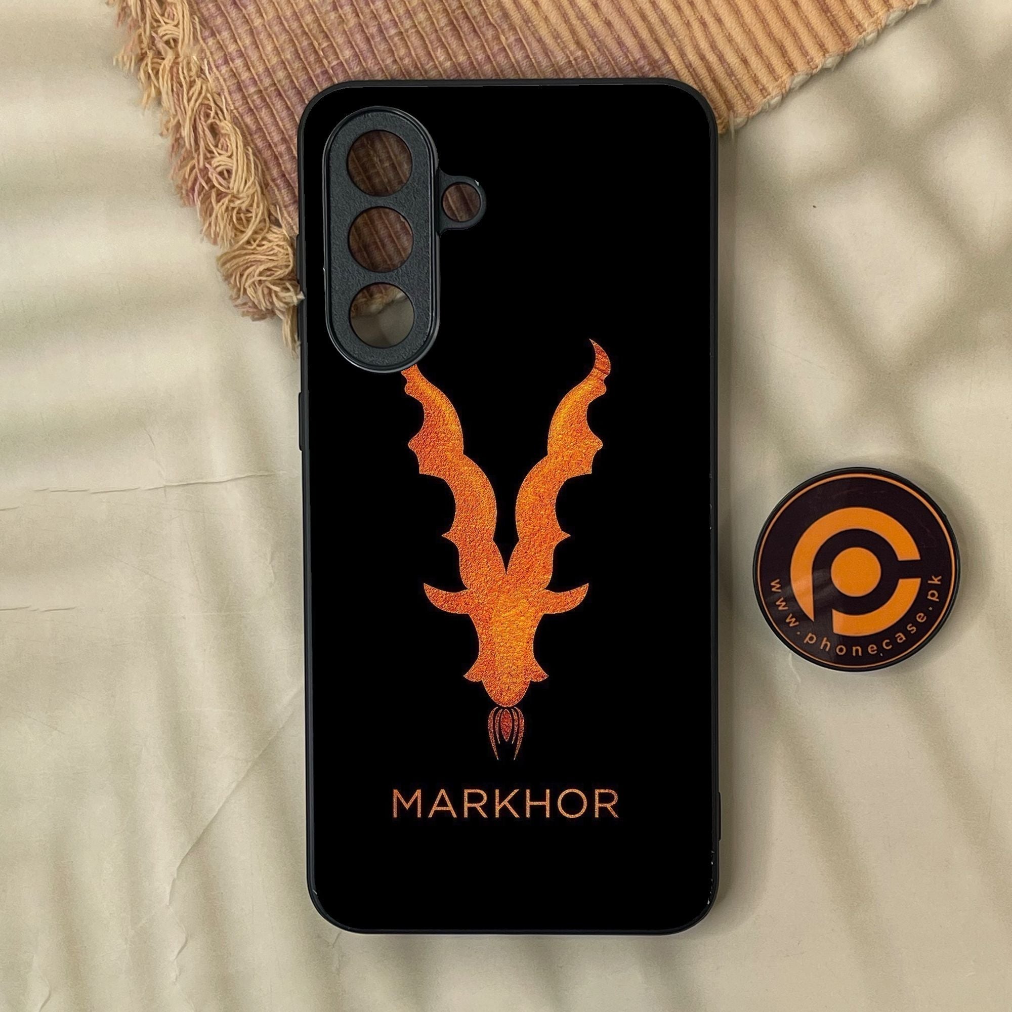 Samsung Galaxy A37 - Markhor Design 12 - Premium Metal Printed Soft Bumper Shock Proof Case