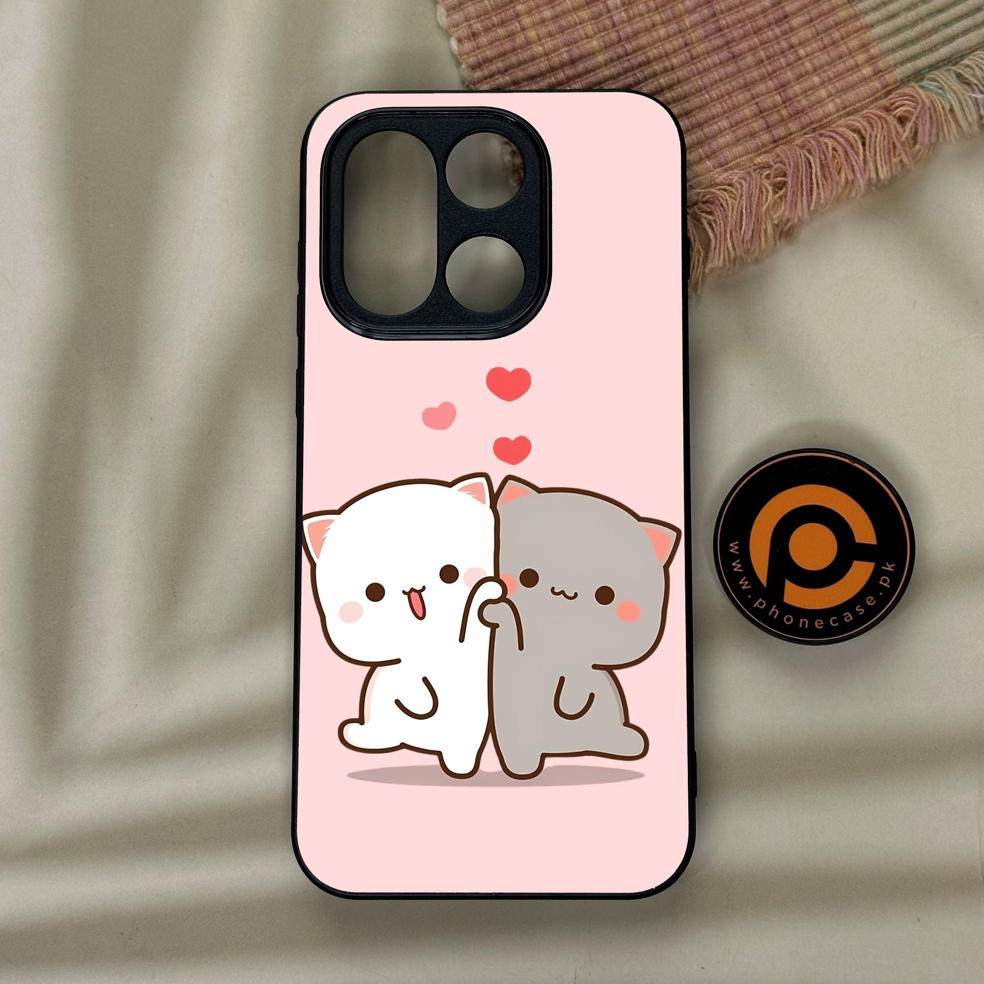 OnePlus 15 - Cute Bubu Dudu Design 6 - Premium Metal Printed Soft Bumper Shock Proof Case