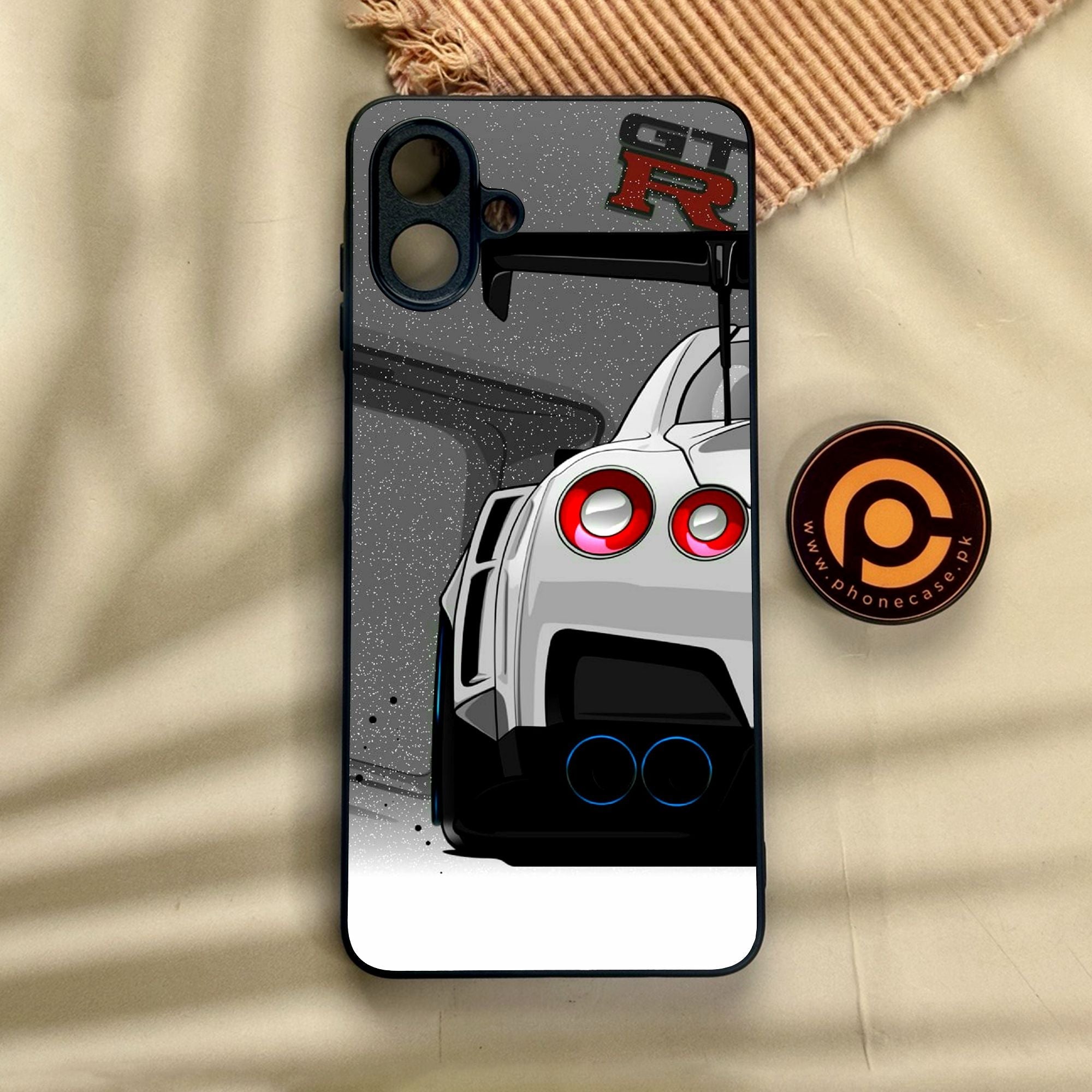 Samsung Galaxy A07 - Racing Series 2.0 Design 5 - Premium Metal Printed Soft Bumper Shock Proof Case CS-43637