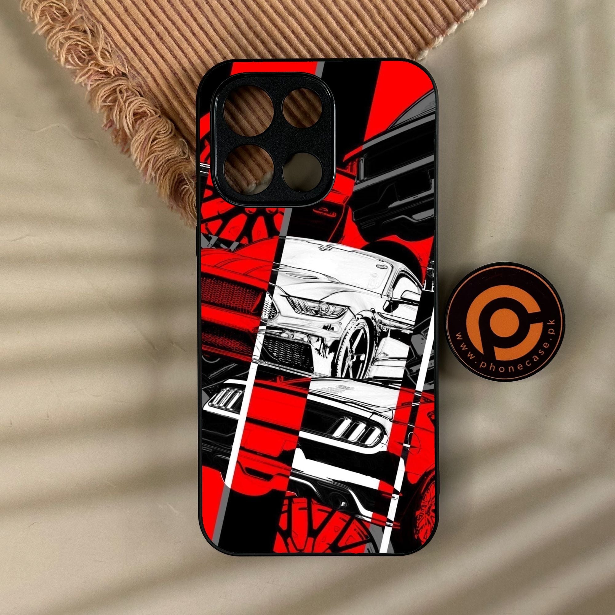 OnePlus Turbo 6 - Racing Series 2.0 Design 6 - Premium Metal Printed Soft Bumper Shock Proof Case