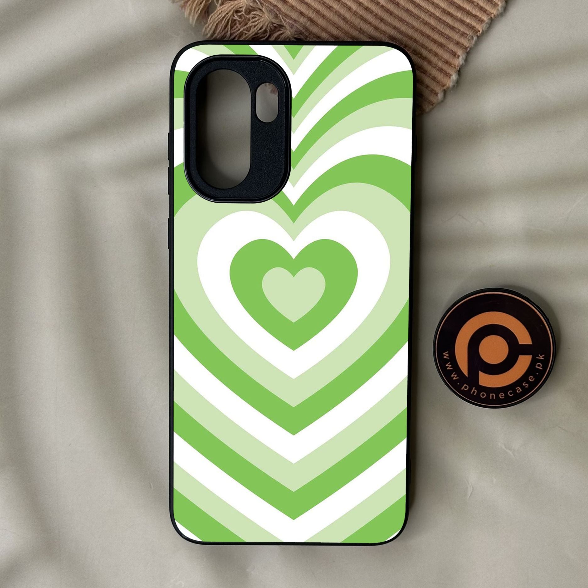 OnePlus 15R - Heartbeat Design 10 - Premium Metal Printed Soft Bumper Shock Proof Case