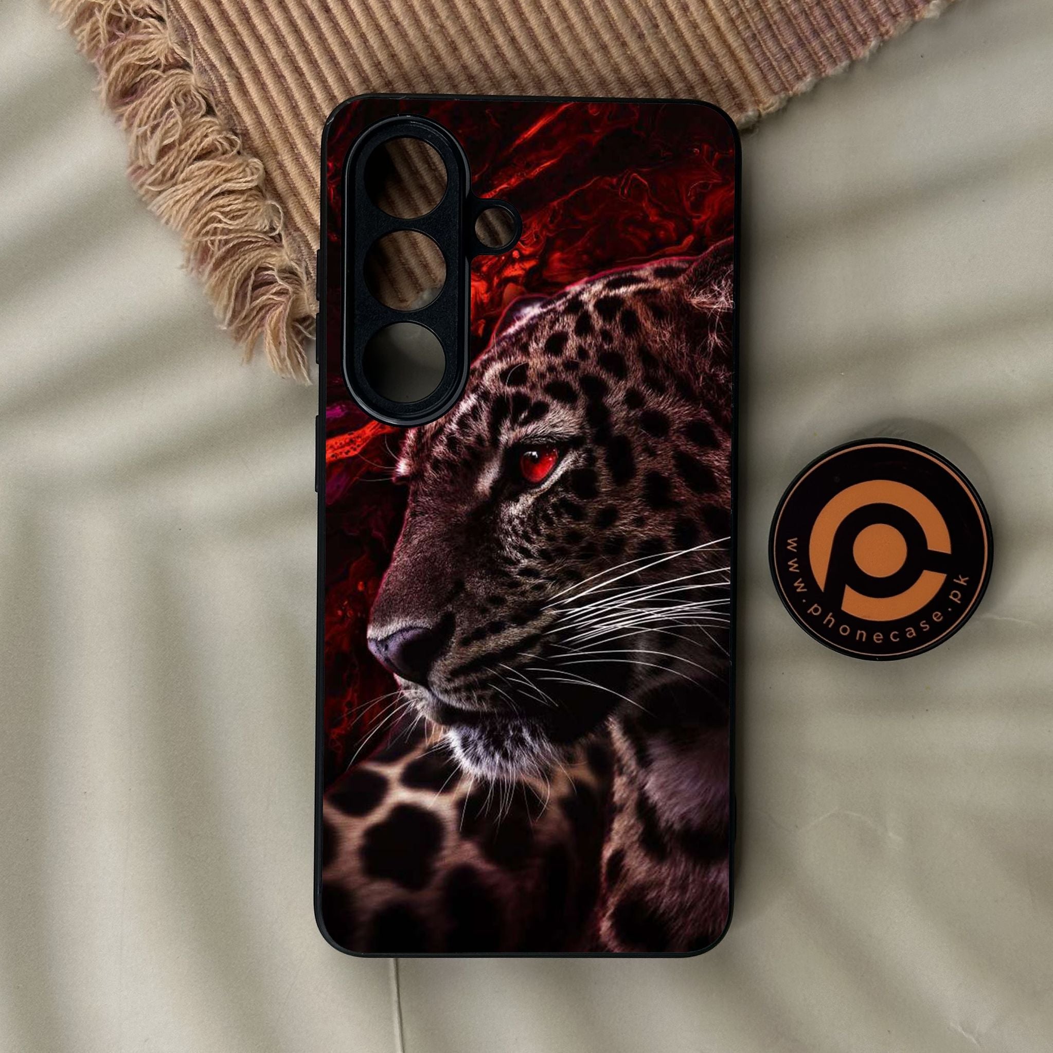 Galaxy S26 - Tiger Design 5 - Premium Metal Printed Soft Bumper Shock Proof Case