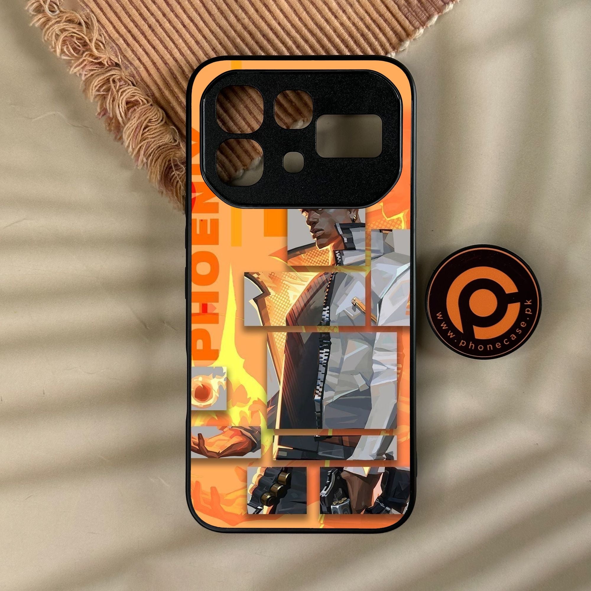 Infinix Note 60 Pro - Battle-Ready Design 9 - Premium Metal Printed Soft Bumper Shock Proof Case