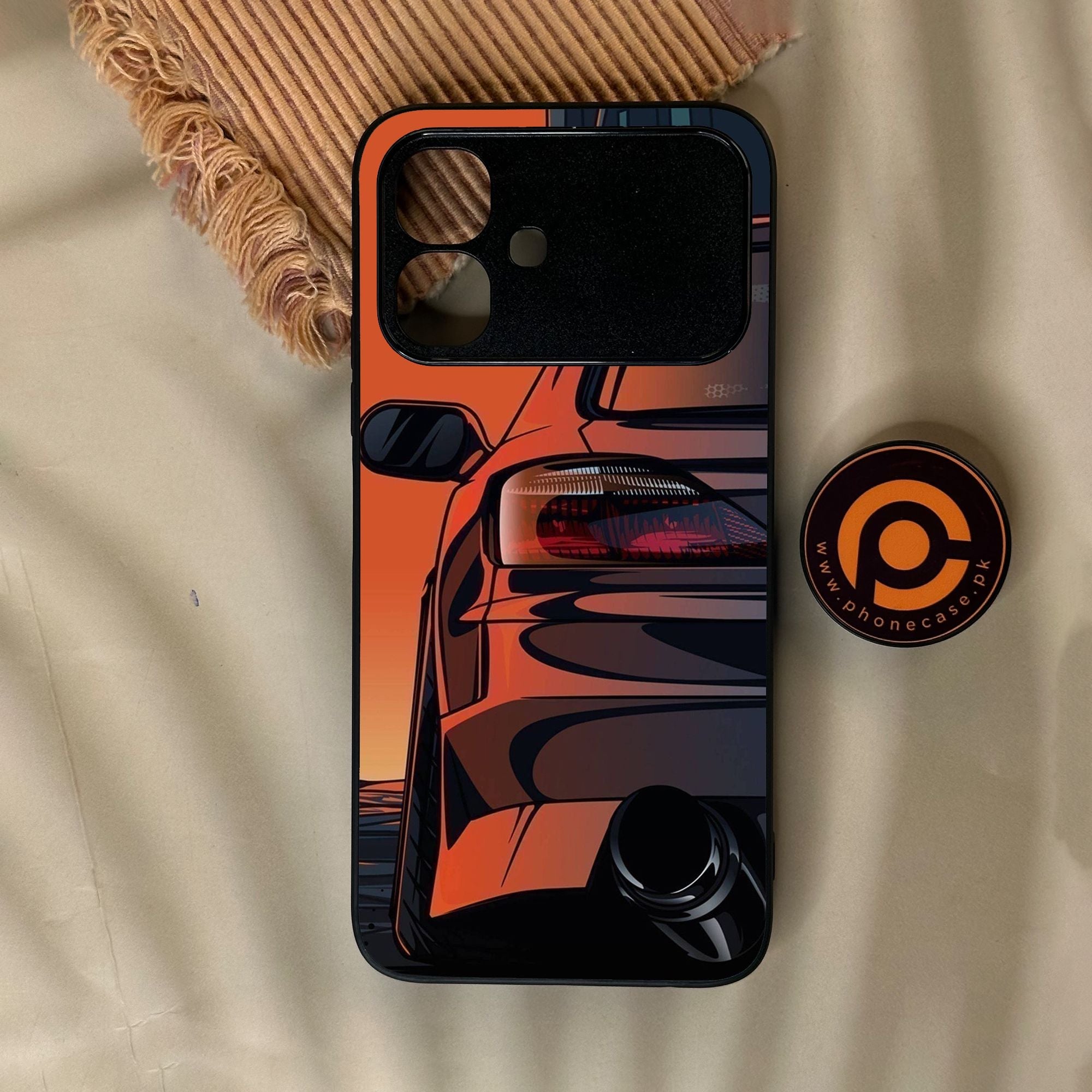 Infinix Smart 20 - Racing Series 2.0 Design 4 - Premium Metal Printed Soft Bumper Shock Proof Case
