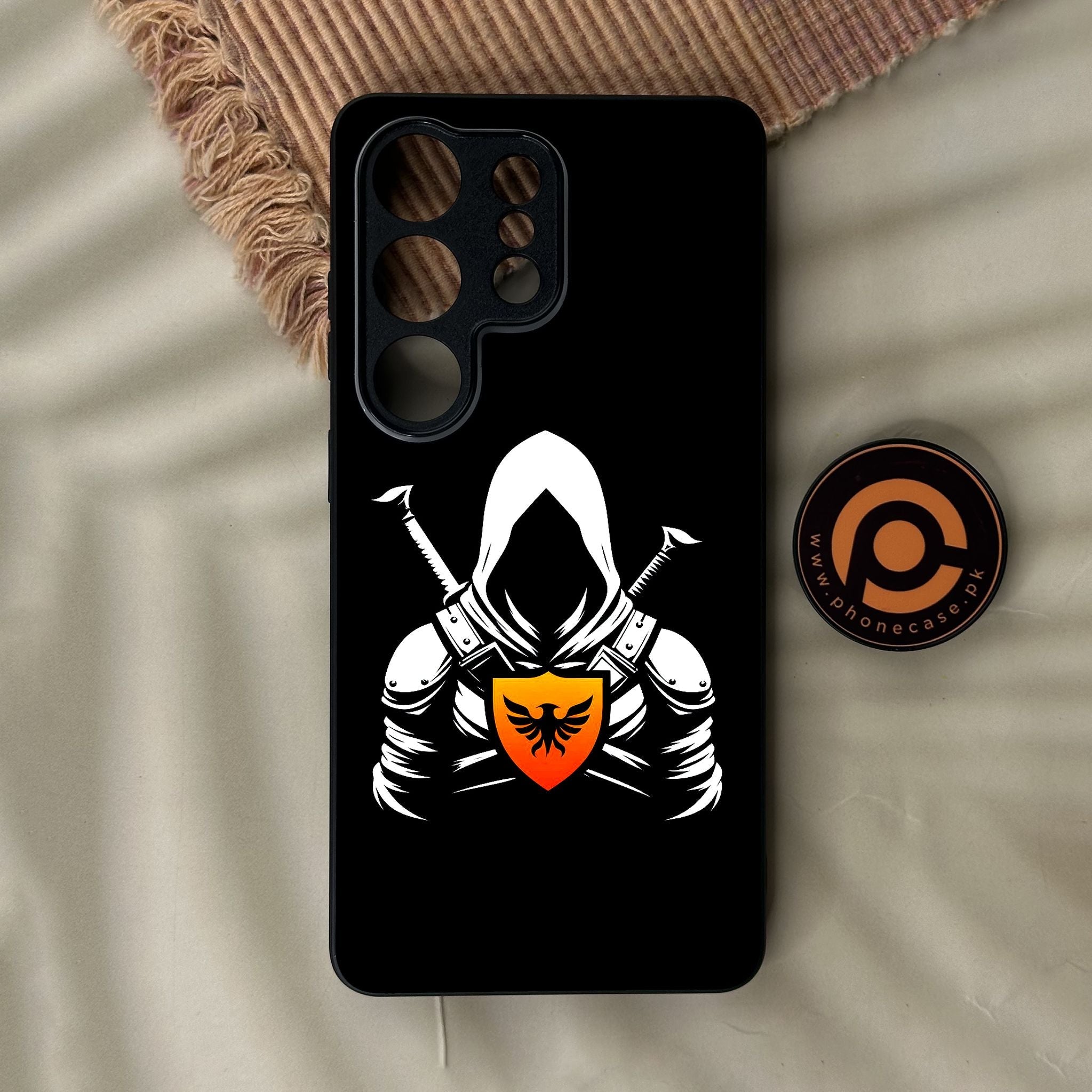 Galaxy S26 Ultra - Minimalistic Design 6 - Premium Metal Printed Soft Bumper Shock Proof Case
