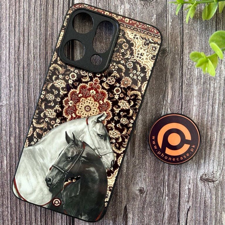 Oppo Reno 14 5G - Persian Calligraphy Art 22 - Premium Metal Printed soft Bumper shock Proof Case  CS-40626