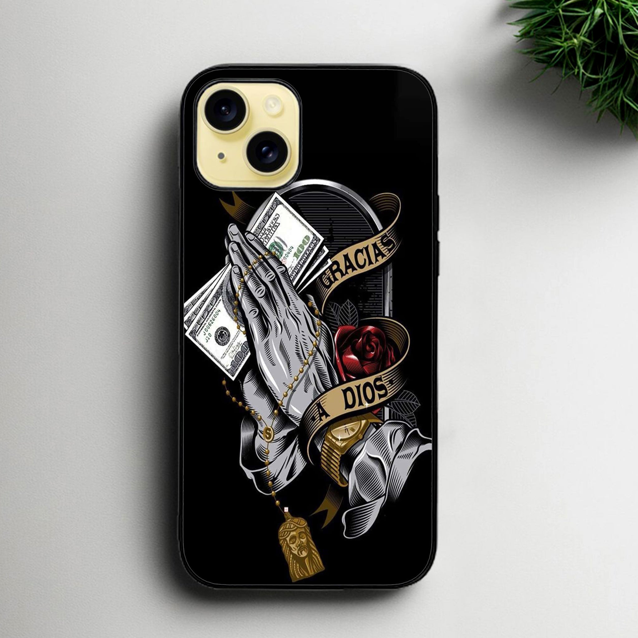 iPhone 15 Design-002 Premium Glossy Phone Case