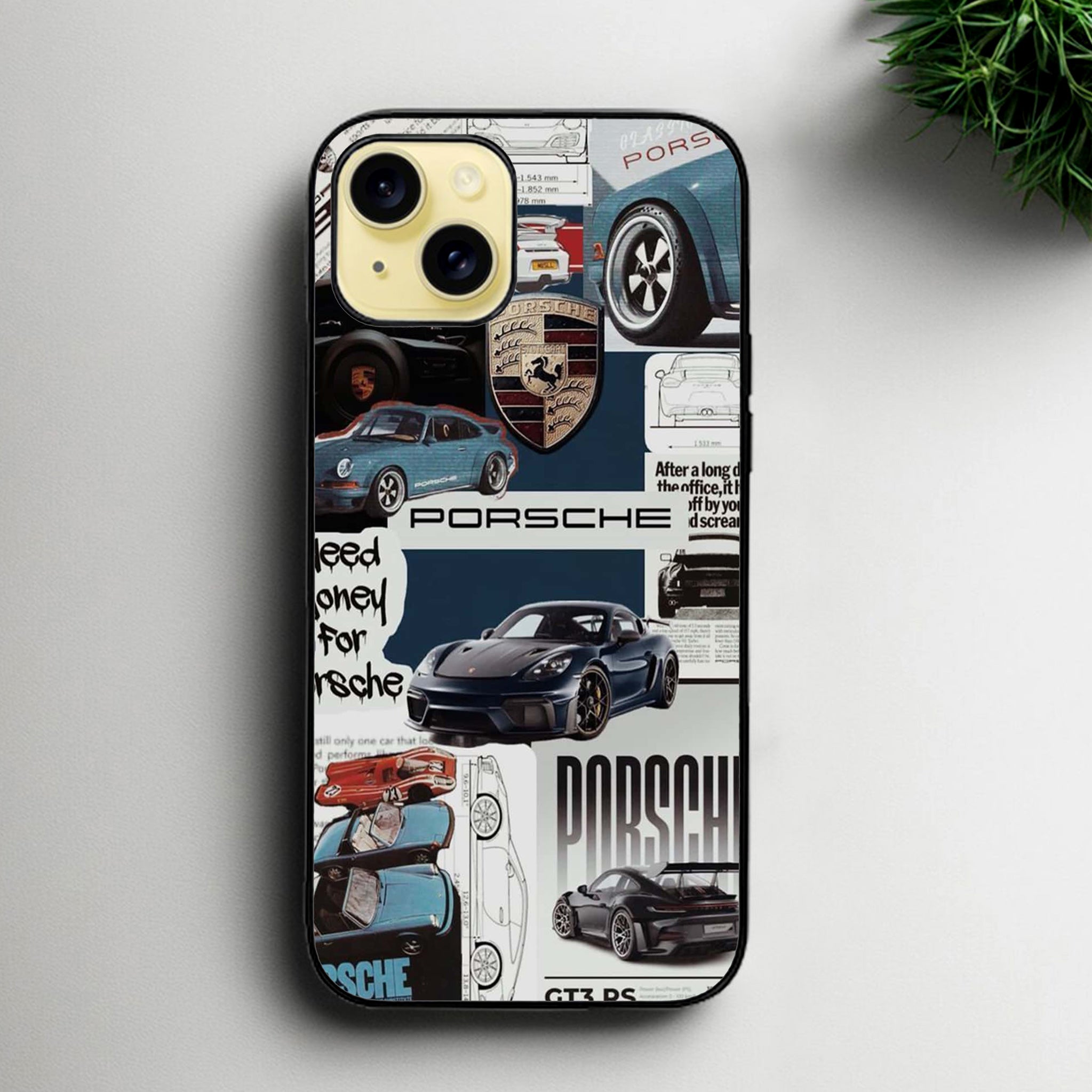 iPhone 15 Design-101 Premium Glossy Phone Case