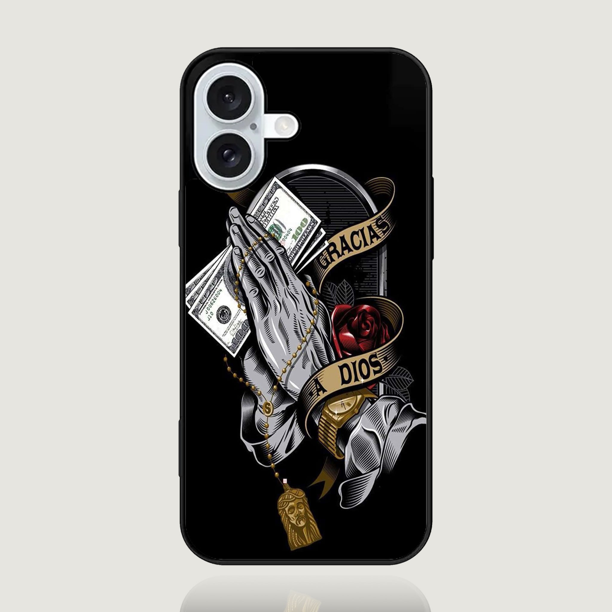 iPhone 16 Plus Design-002 Premium Glossy Phone Case