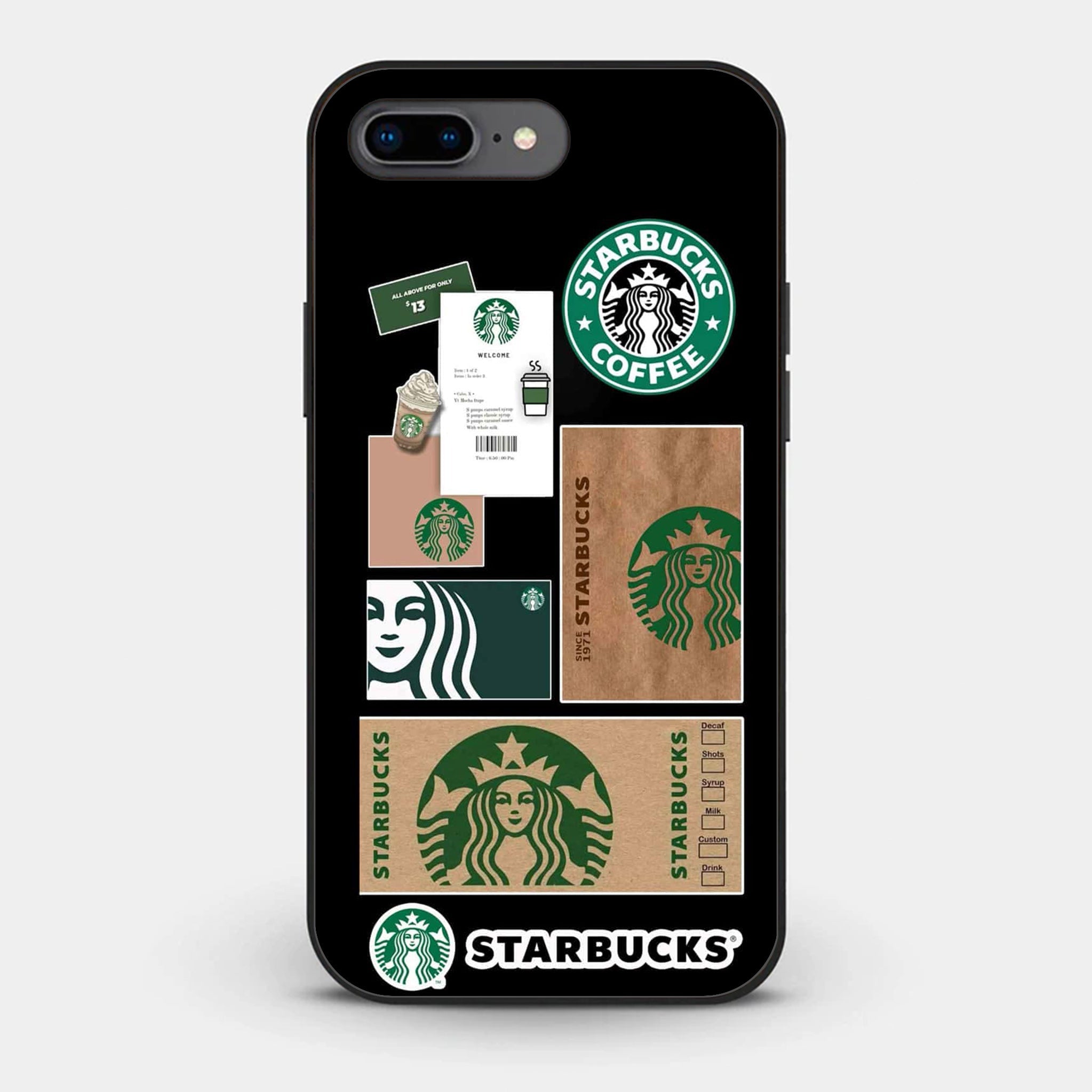 iPhone 8 Plus Design-013 Premium Glossy Phone Case