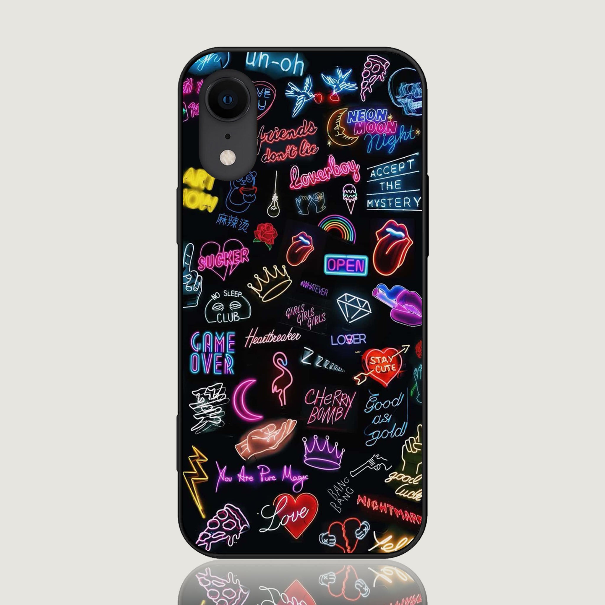 iPhone XR Design-074 Premium Glossy Phone Case