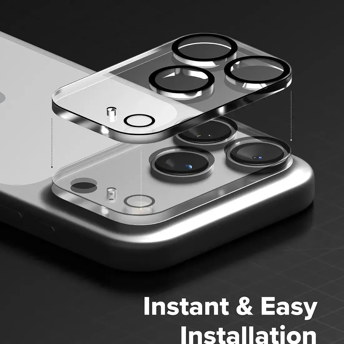 iPhone 18 Pro Max - Ultra Clear 9H Tempered Glass Camera Lens Protector