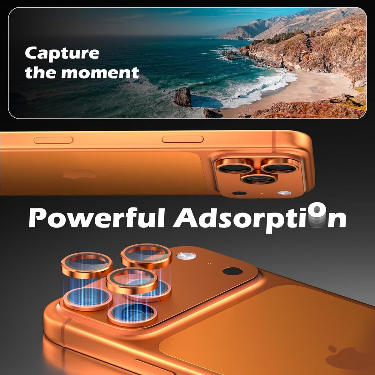iPhone 18 Pro Max - Metal Camera Lens Protector Glass