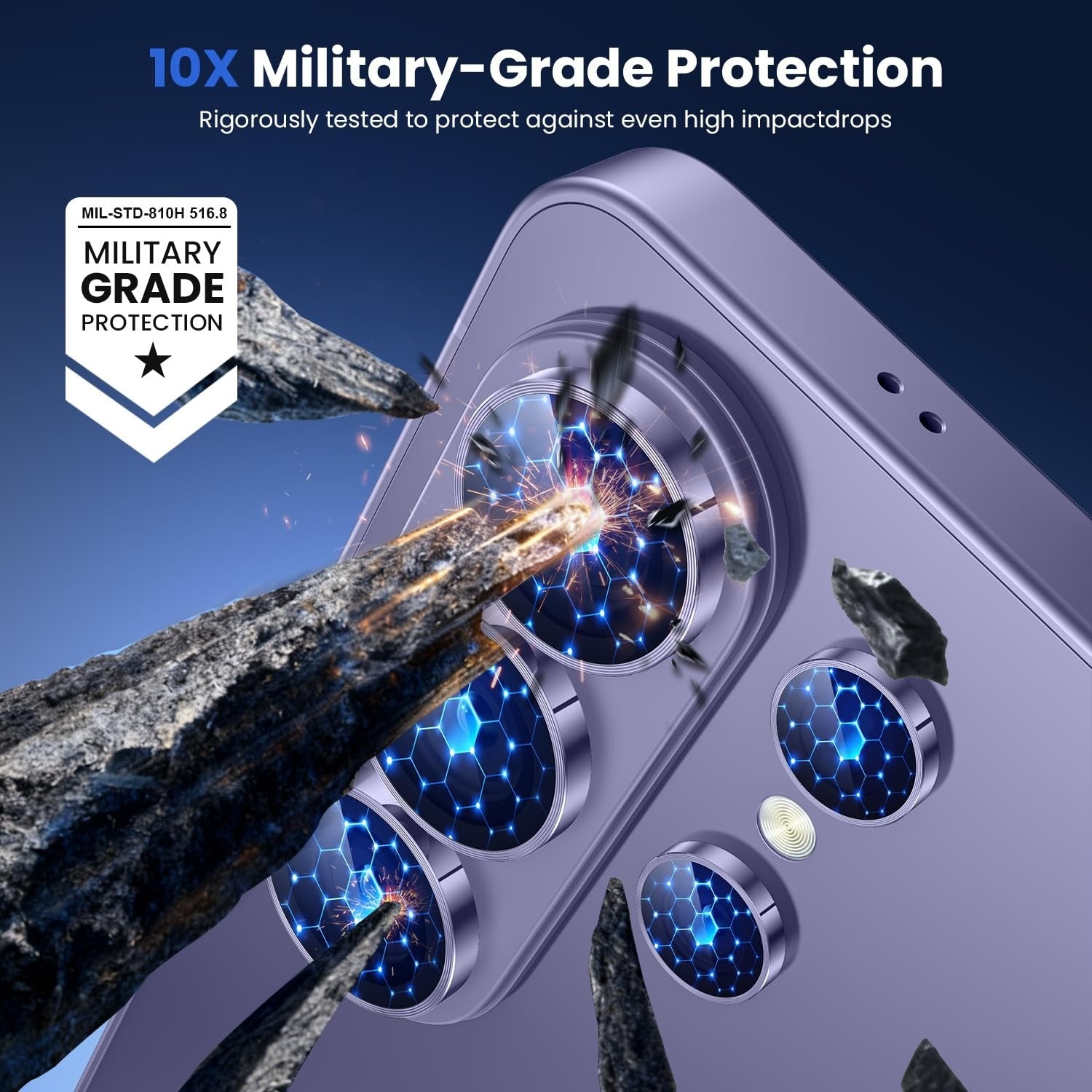 Samsung Galaxy S26 Ultra - Metal Camera Lens Protector Glass