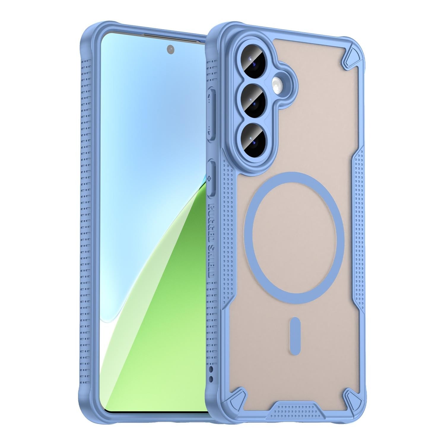 Galaxy S26 - Translucent ForgeCore Magnetic Armor Phone Case