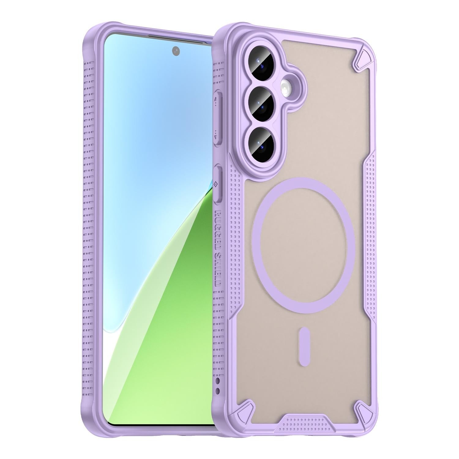 Galaxy S26 - Translucent ForgeCore Magnetic Armor Phone Case