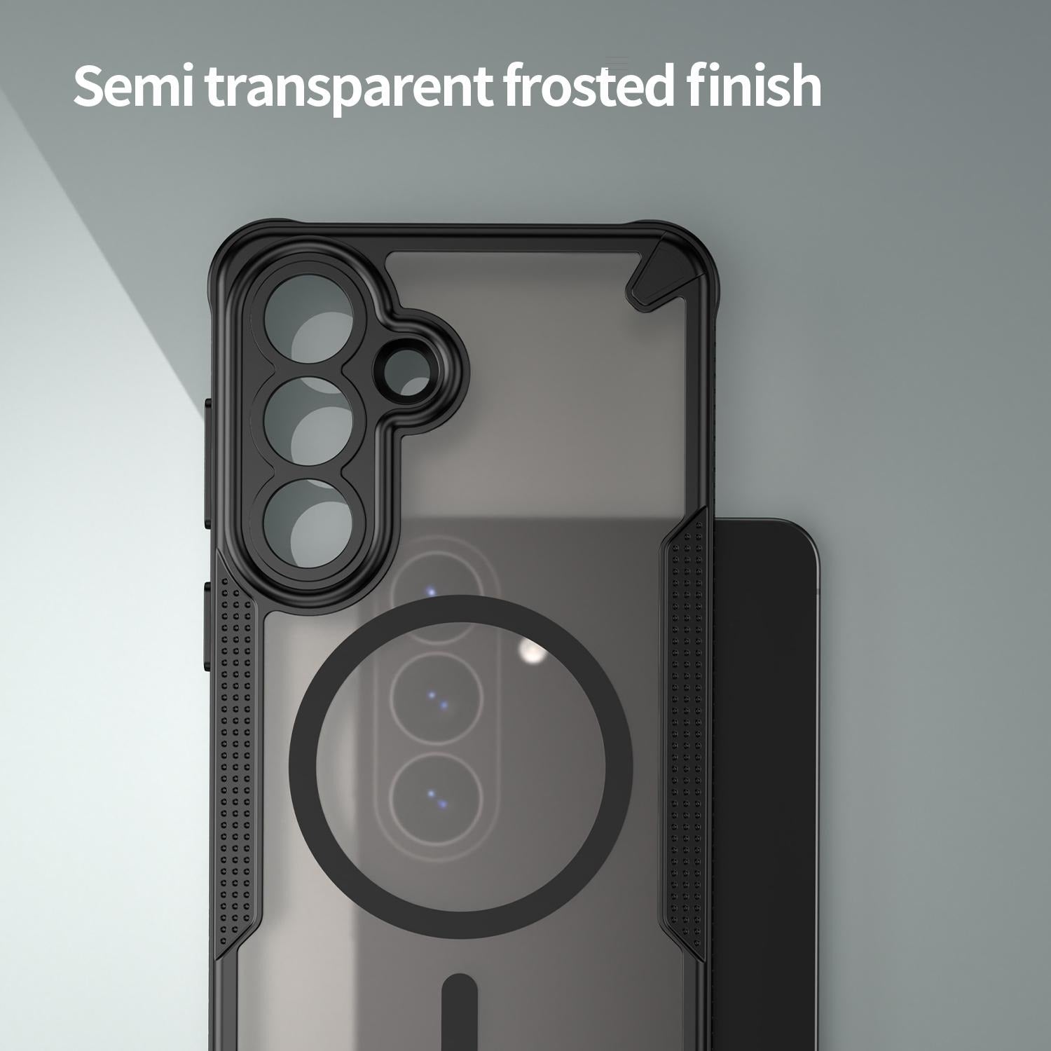 Galaxy S26 - Translucent ForgeCore Magnetic Armor Phone Case