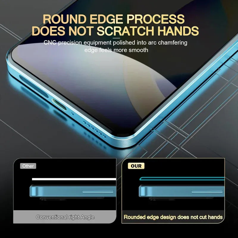 Vivo V60 Lite - Privacy Anti-Spy Tempered Glass Screen Protector