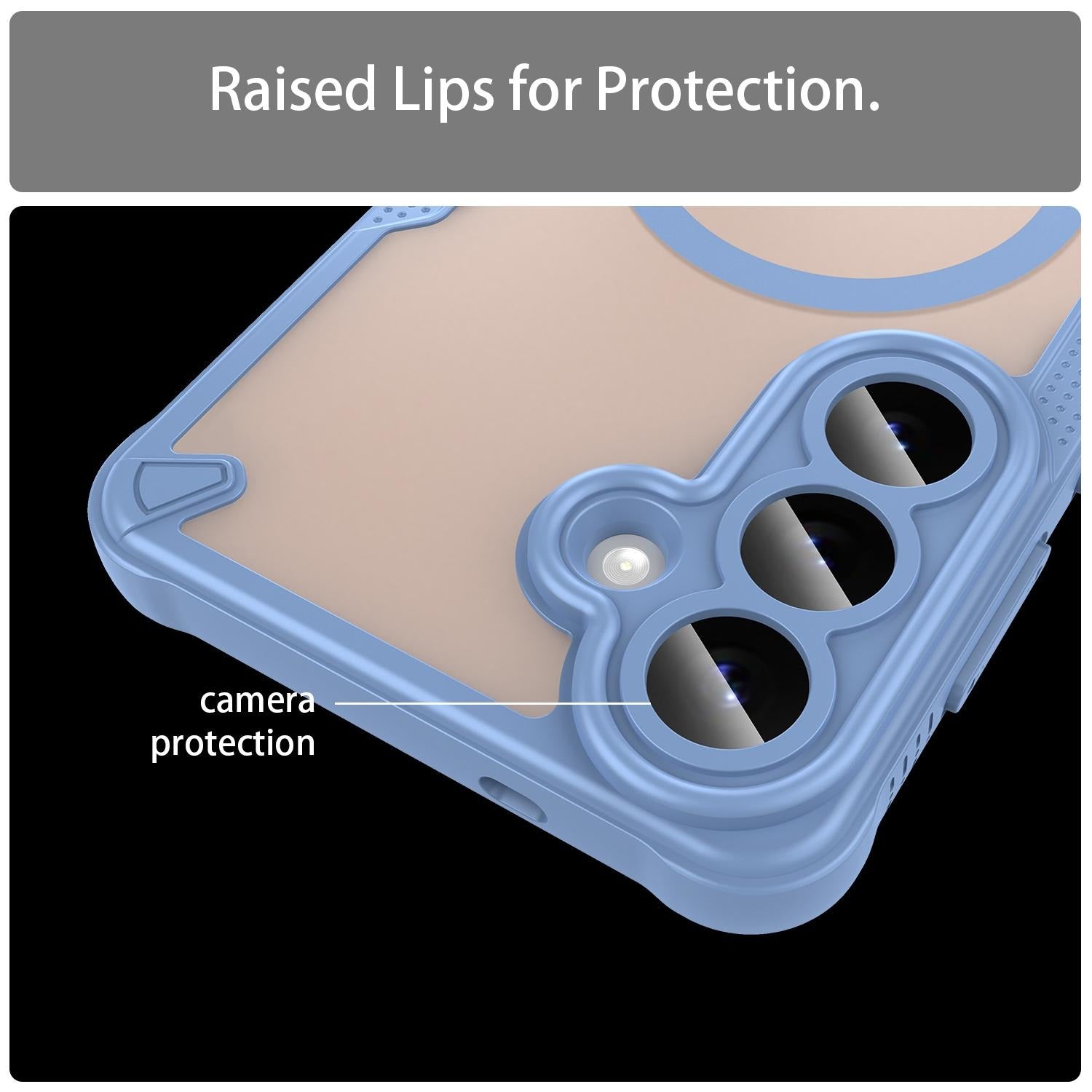 Galaxy S26 - Translucent ForgeCore Magnetic Armor Phone Case