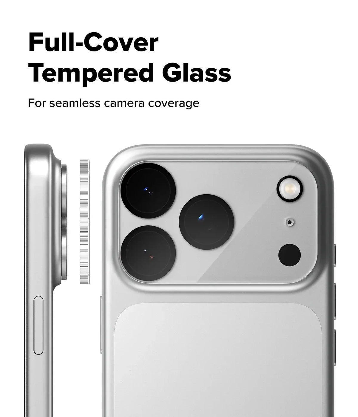 iPhone 18 Pro - Ultra Clear 9H Tempered Glass Camera Lens Protector