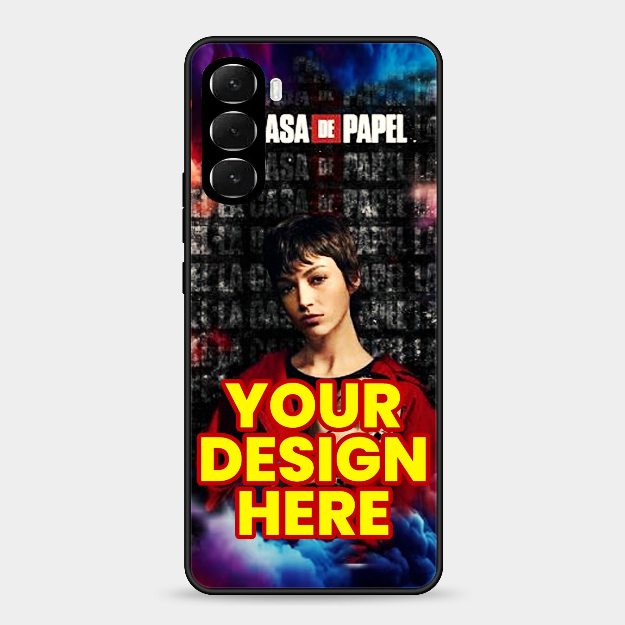 Infinix Hot 60 Pro Plus Customized Own Premium Glossy Phone Case