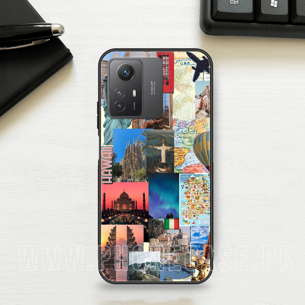 Travel Vision Board - HQ Ultra Shine Premium Metal Phone Case All Models