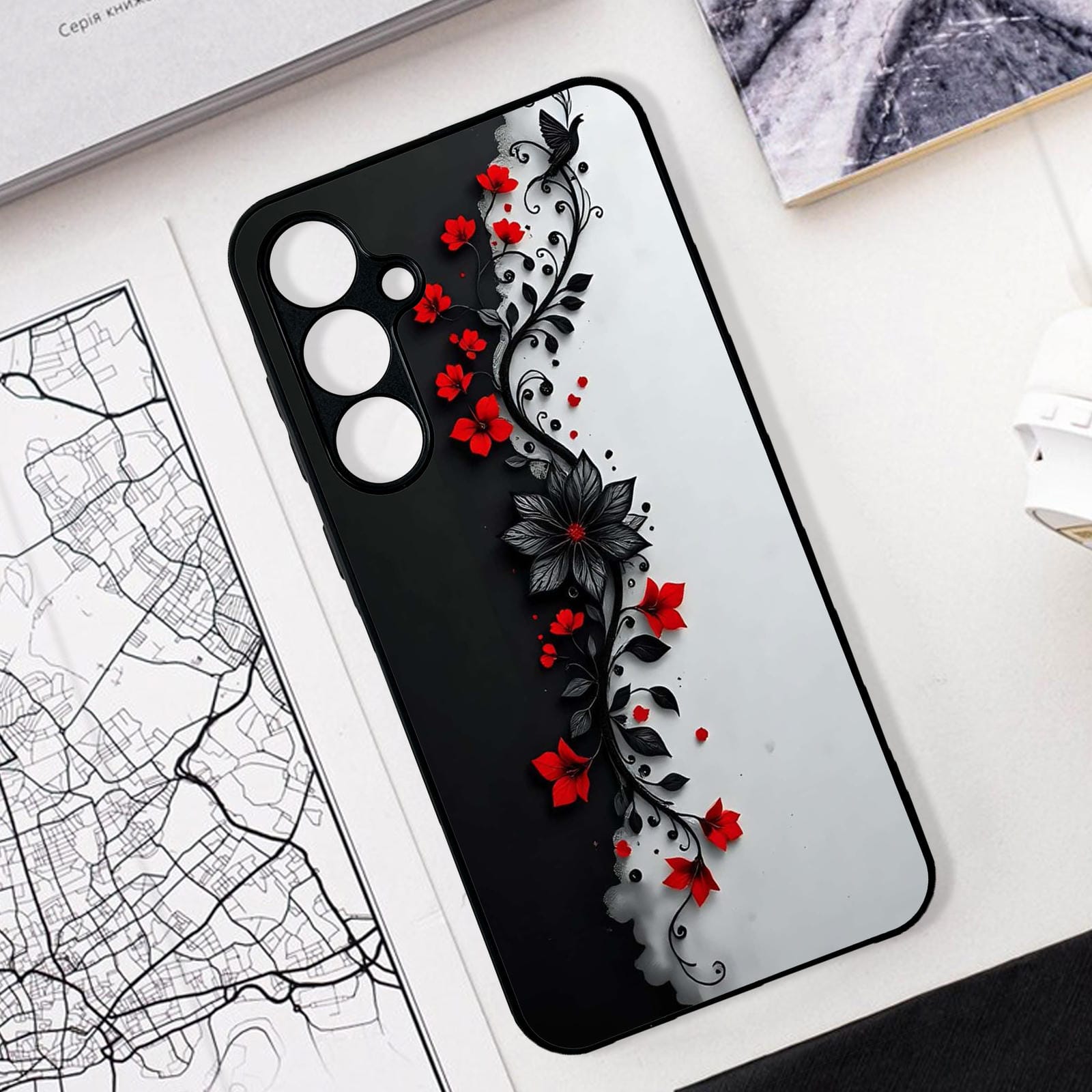 Samsung_Galaxy S25_FE Design-027 Premium Glossy Phone Case