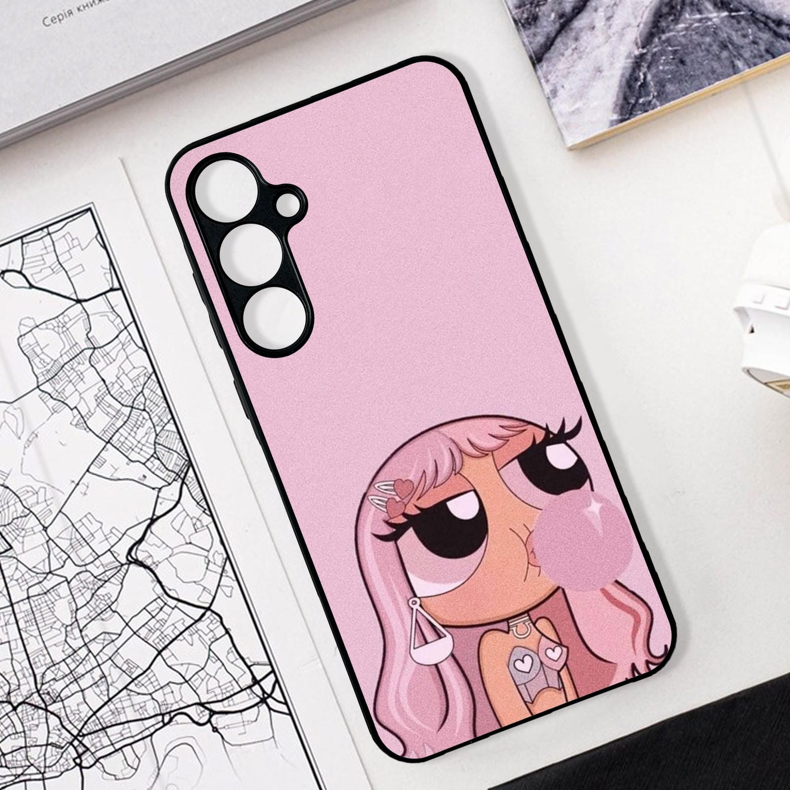 Samsung_Galaxy S25_FE Design-029 Premium Glossy Phone Case