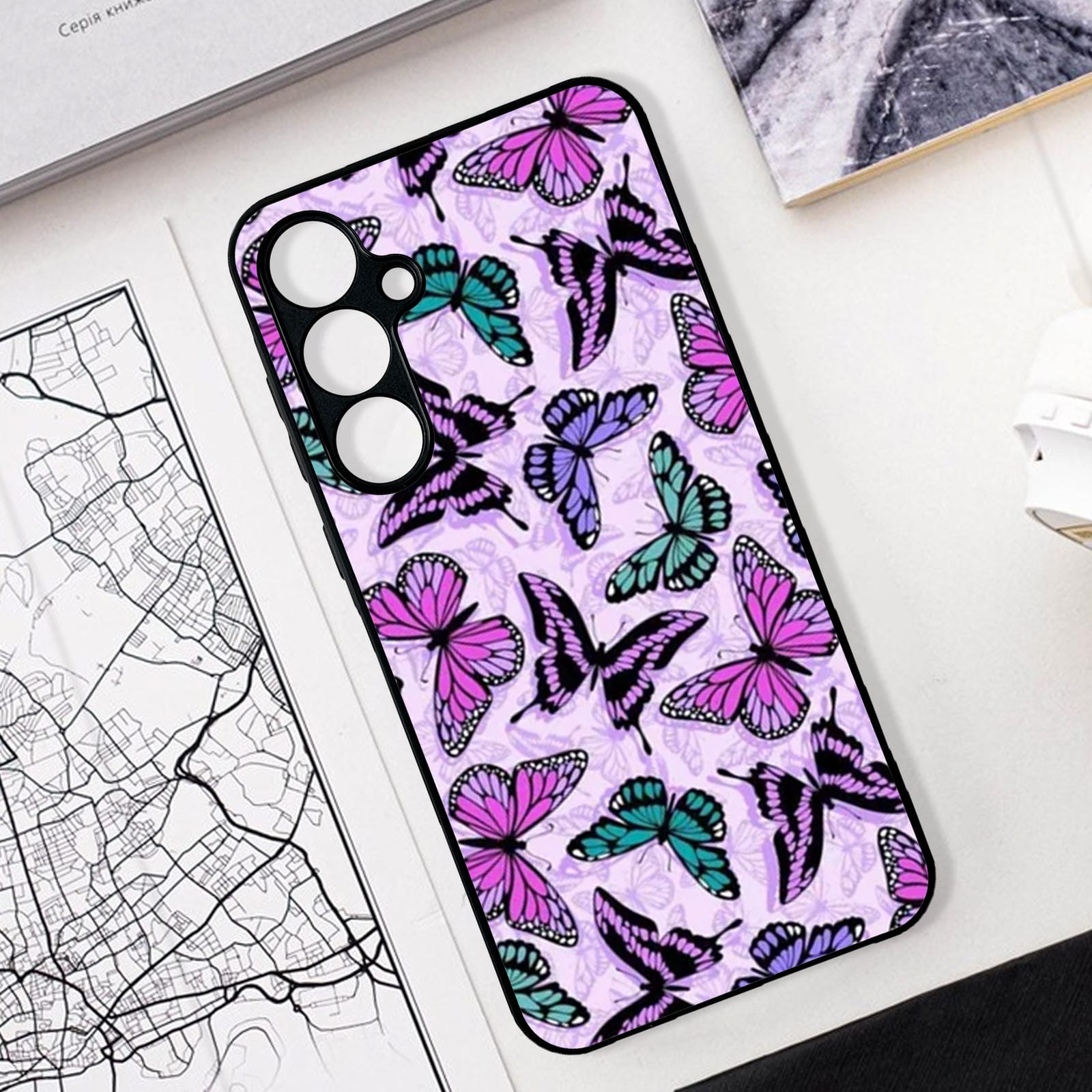 Samsung_Galaxy S25_FE Design-030 Premium Glossy Phone Case