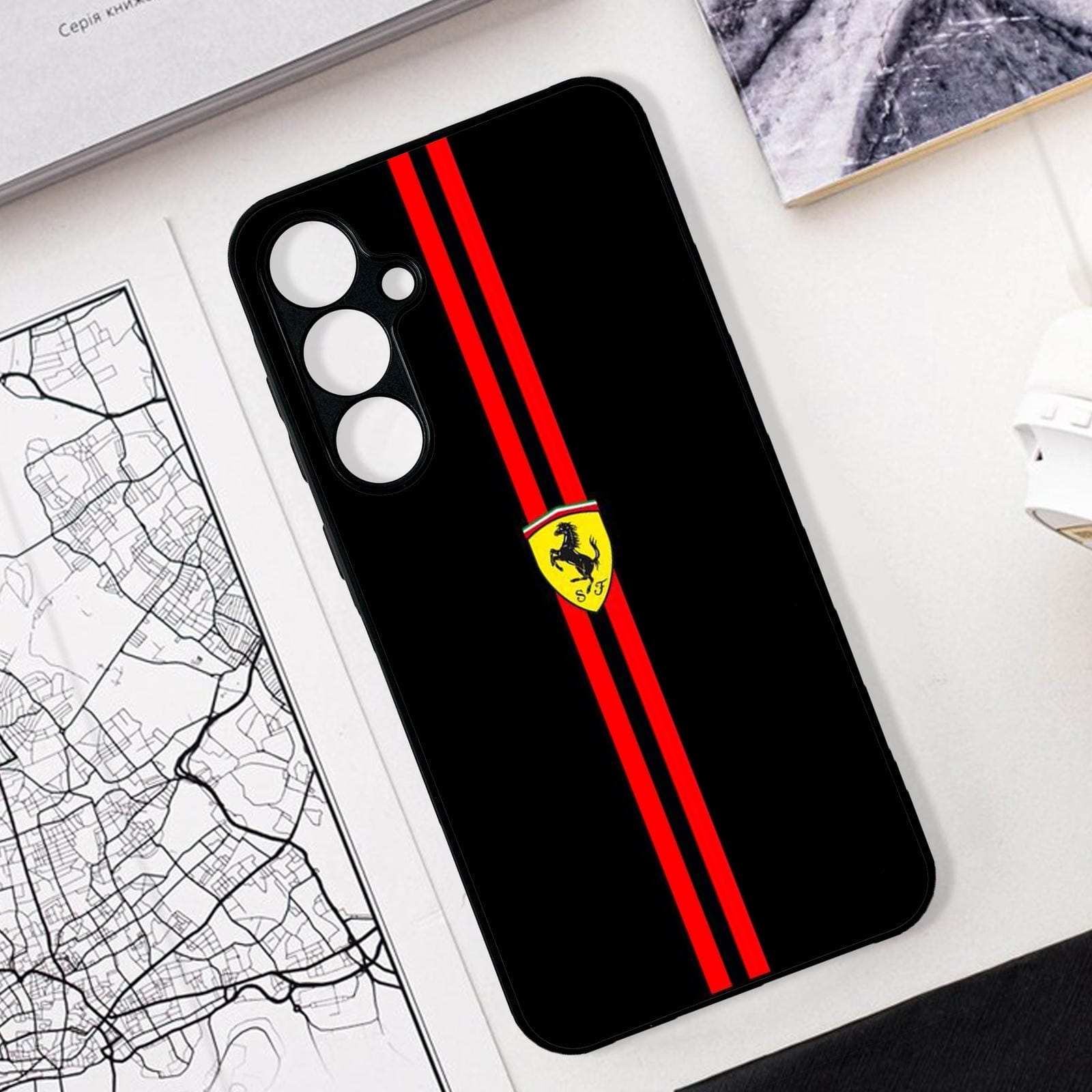 Samsung Galaxy A17 Design-037 Premium Glossy Phone Case