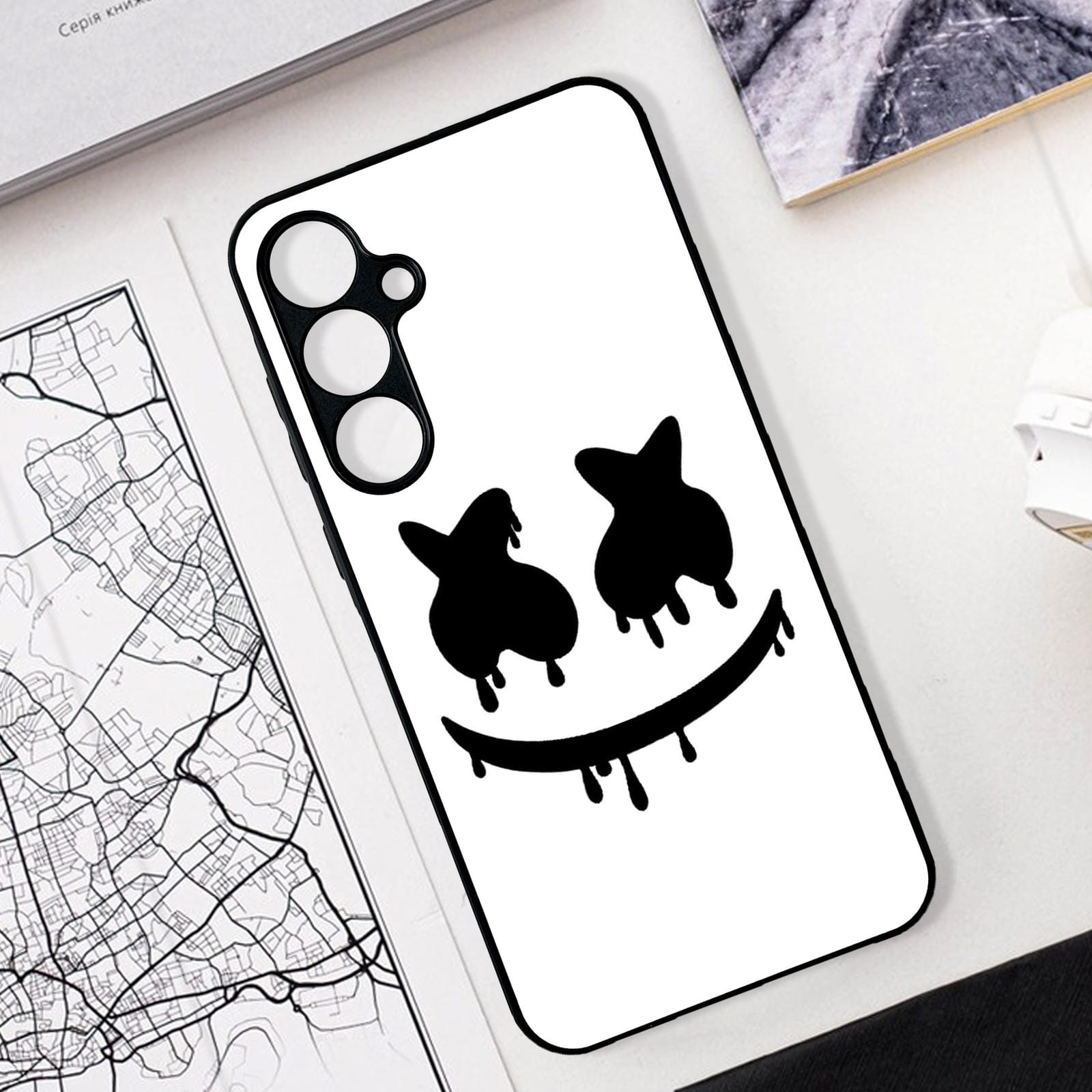 Samsung Galaxy A17 Design-078 Premium Glossy Phone Case