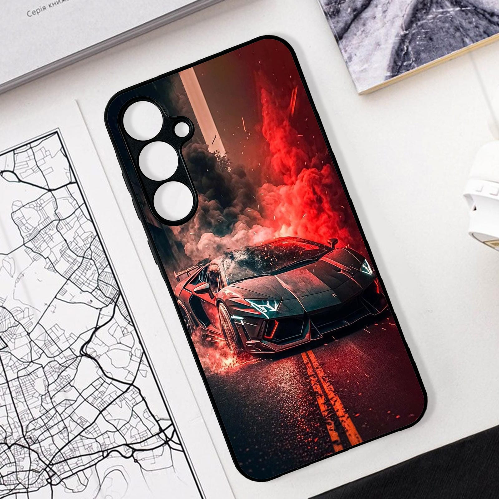 Samsung Galaxy A17 Design-083 Premium Glossy Phone Case