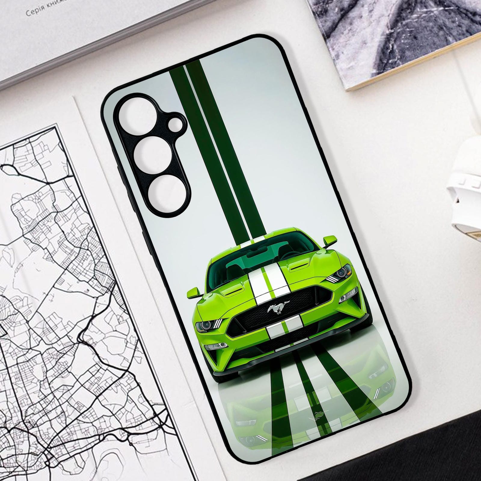 Samsung Galaxy A17 Design-088 Premium Glossy Phone Case
