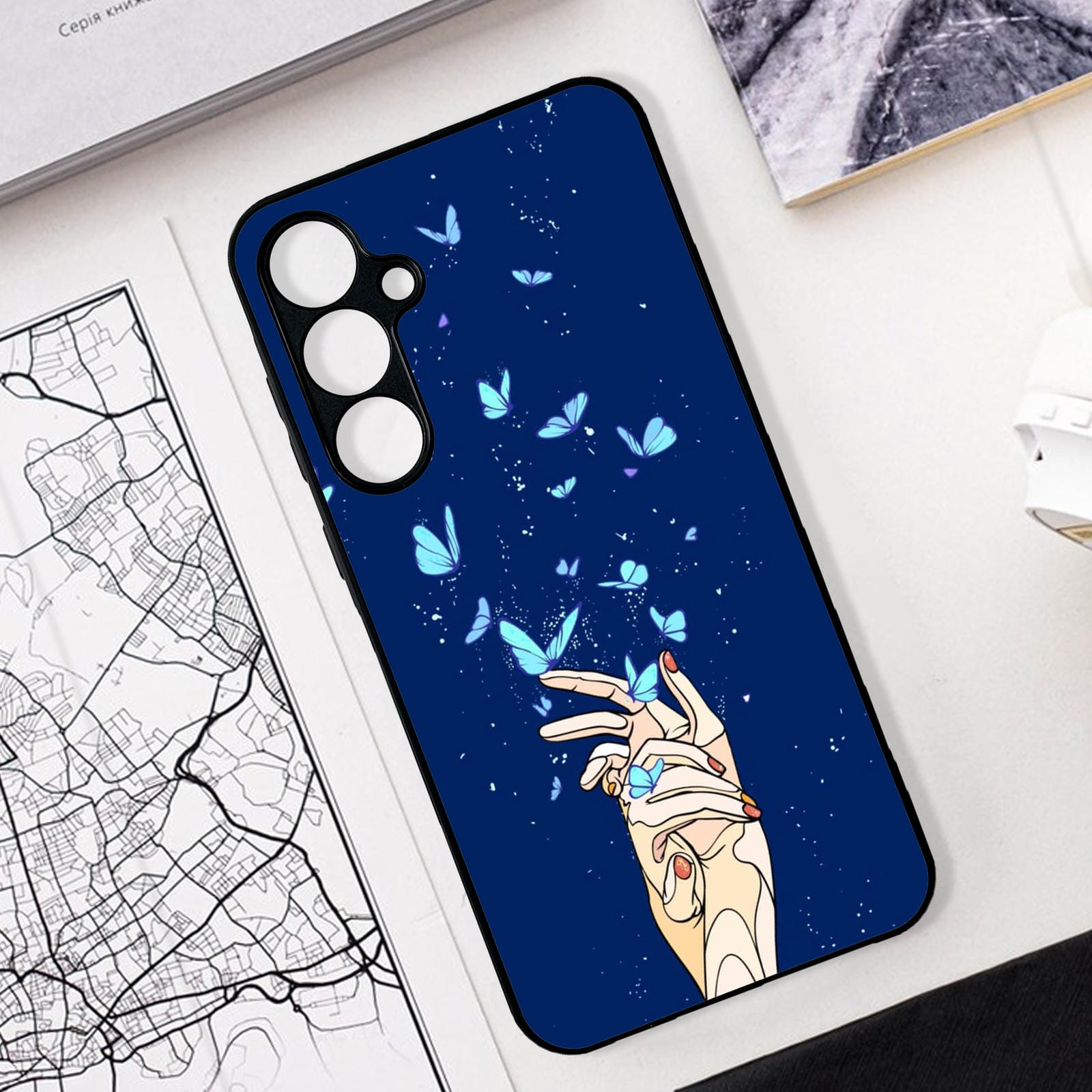 Samsung_Galaxy S25_FE Design-089 Premium Glossy Phone Case
