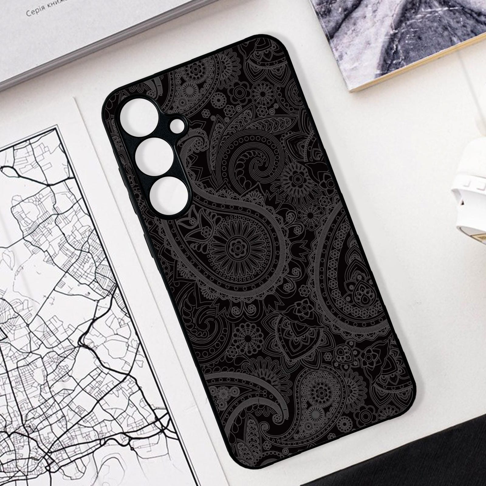 Samsung_Galaxy S25_FE Design-095 Premium Glossy Phone Case