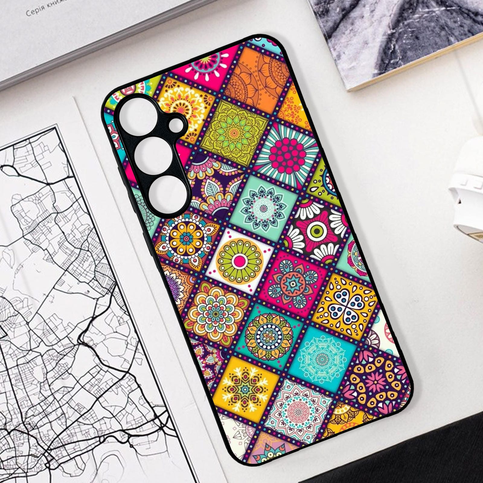 Samsung Galaxy A17 Design-096 Premium Glossy Phone Case