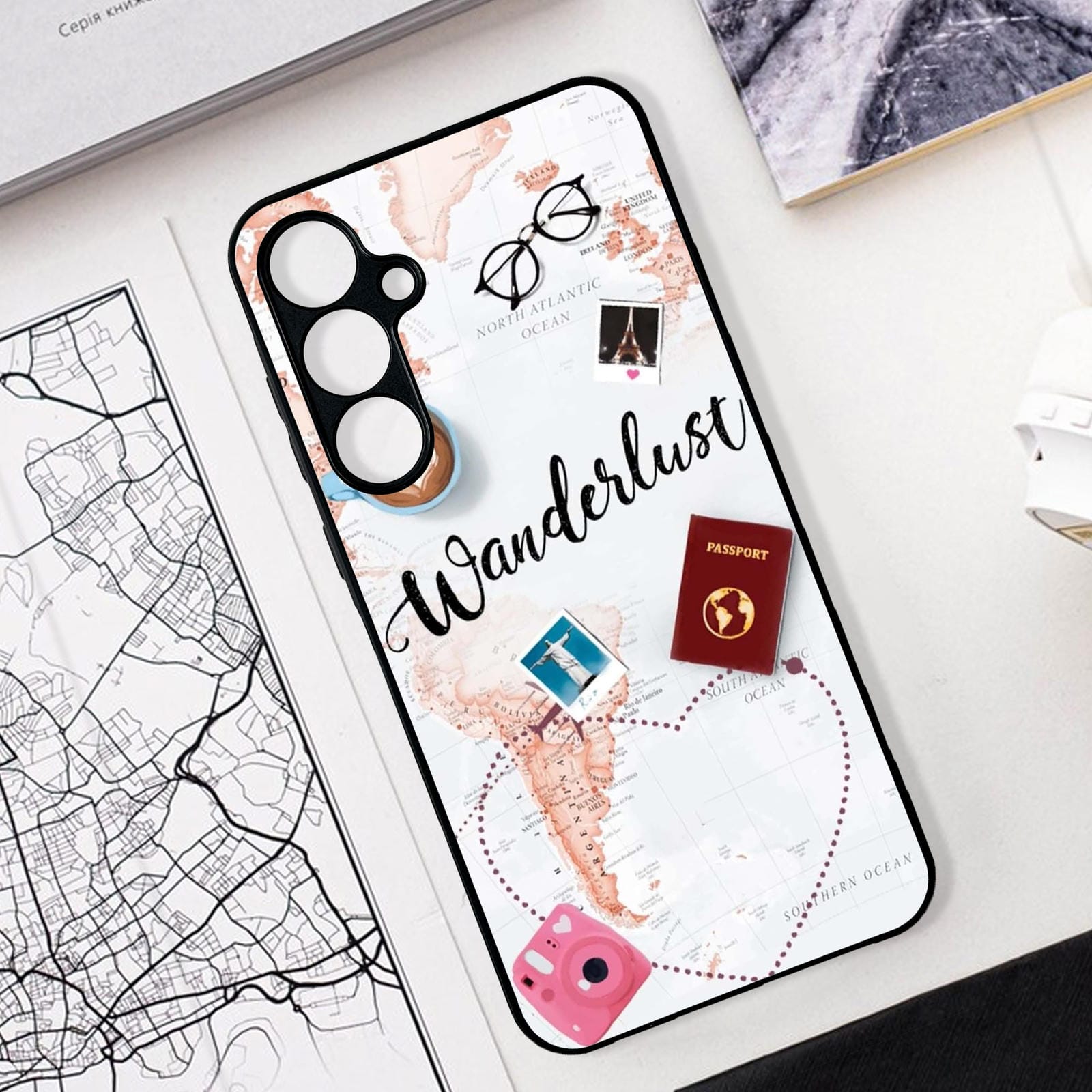 Samsung_Galaxy S25_FE Design-097 Premium Glossy Phone Case