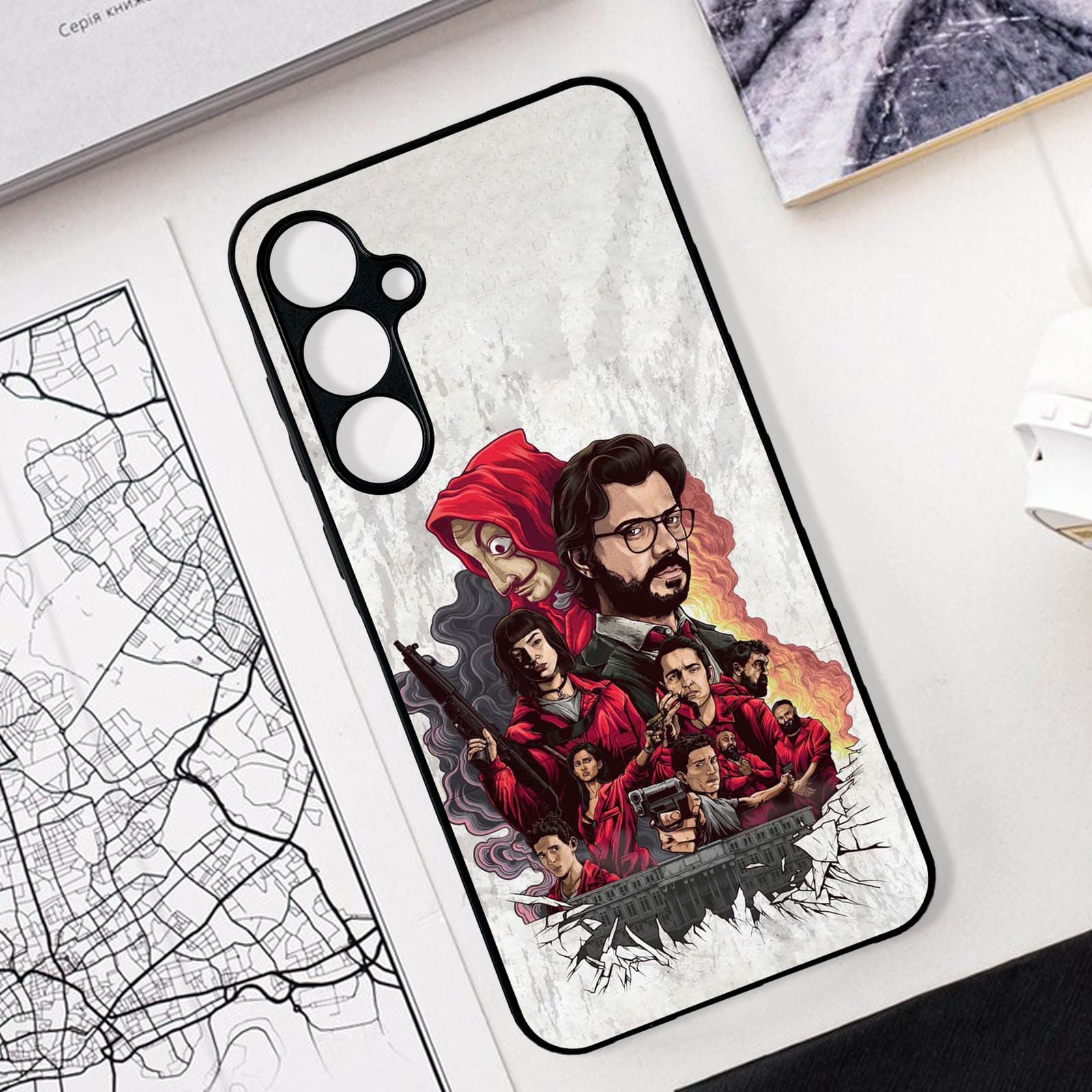 Samsung Galaxy A17 Design-114 Premium Glossy Phone Case