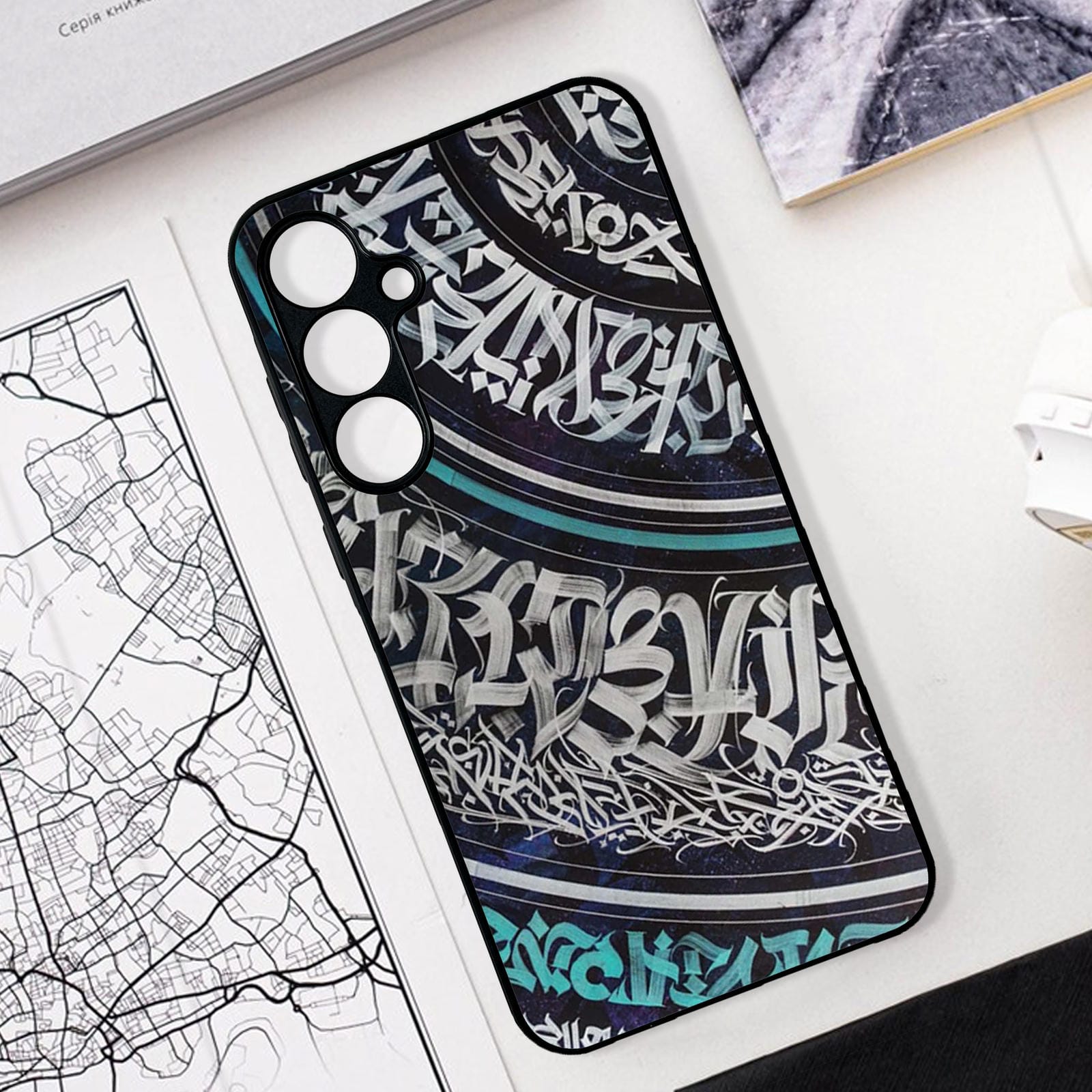 Samsung Galaxy A17 Design-142 Premium Glossy Phone Case
